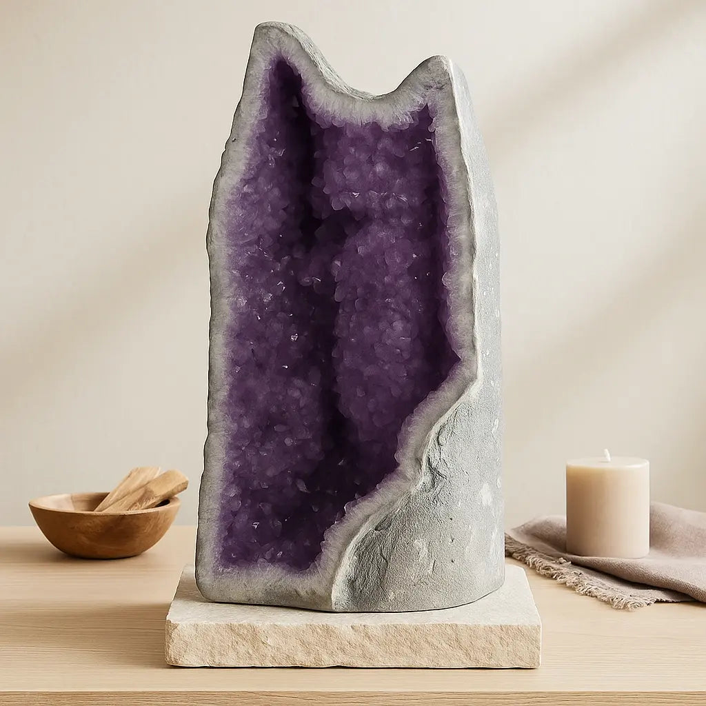 Polished Amethyst Druzes Sylvia Crystals Sp. z o.o.