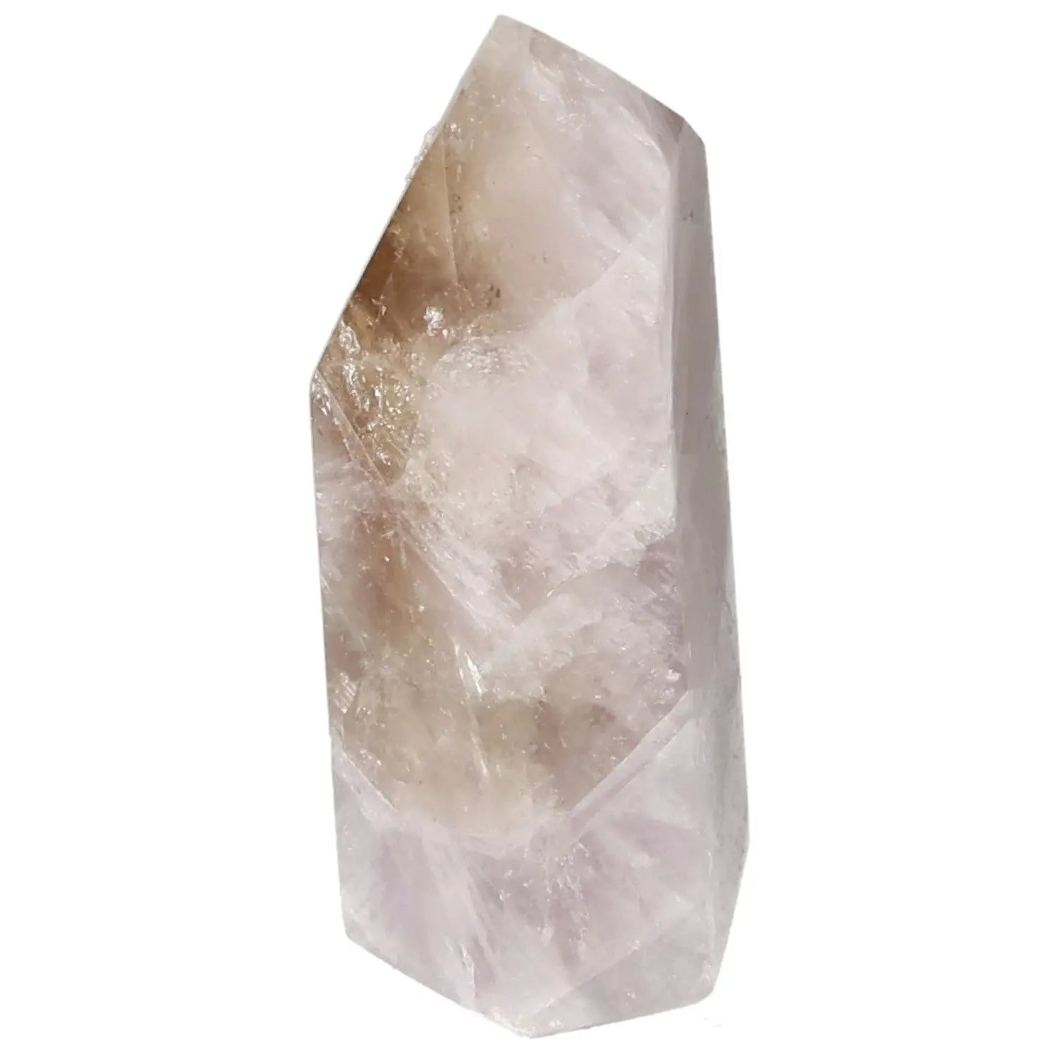 Polished Amethyst Super Seven Point crystal for stress reduction and elegance by Sylvia Crystals.