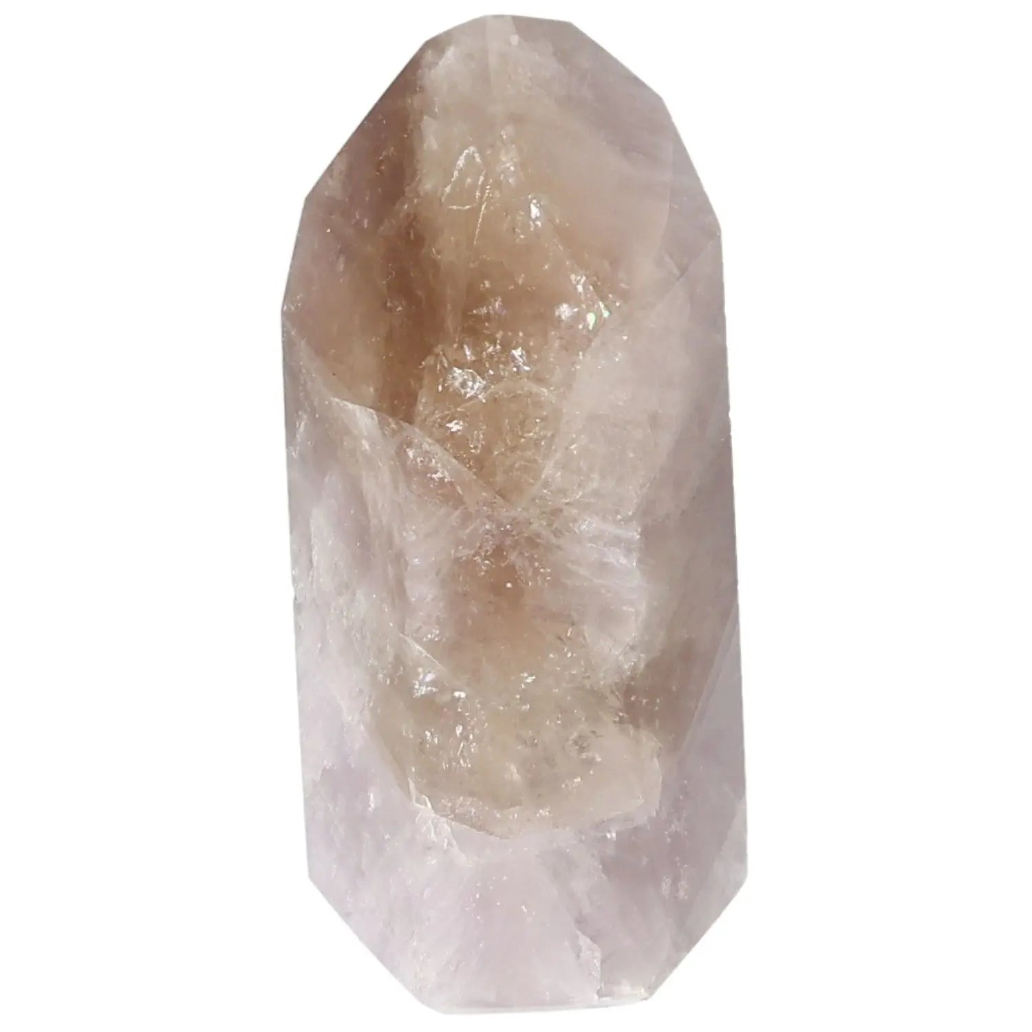 Polished Amethyst Super Seven Point crystal by Sylvia Crystals for tranquility and stress reduction