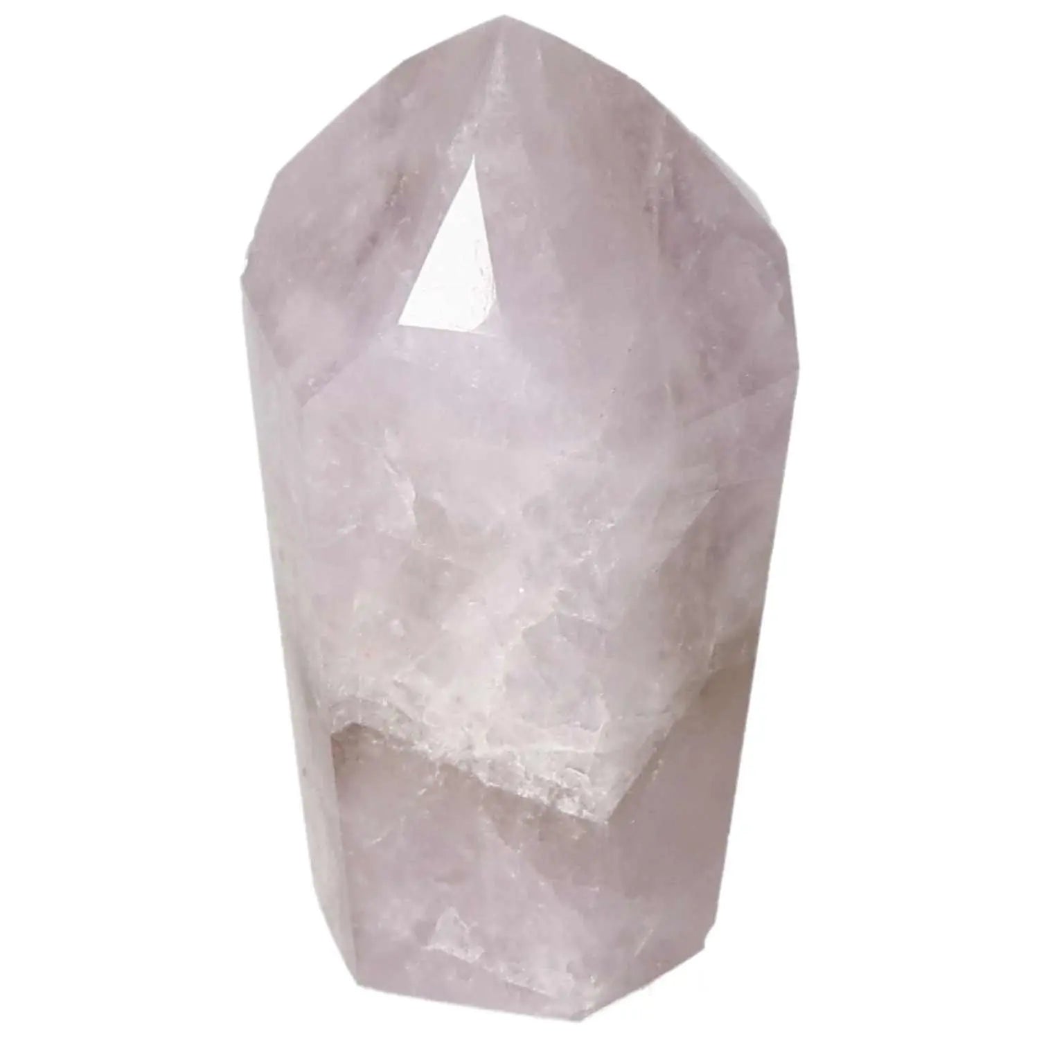 Polished Amethyst Super Seven Point crystal by Sylvia Crystals, showcasing its elegant form and spiritual properties.