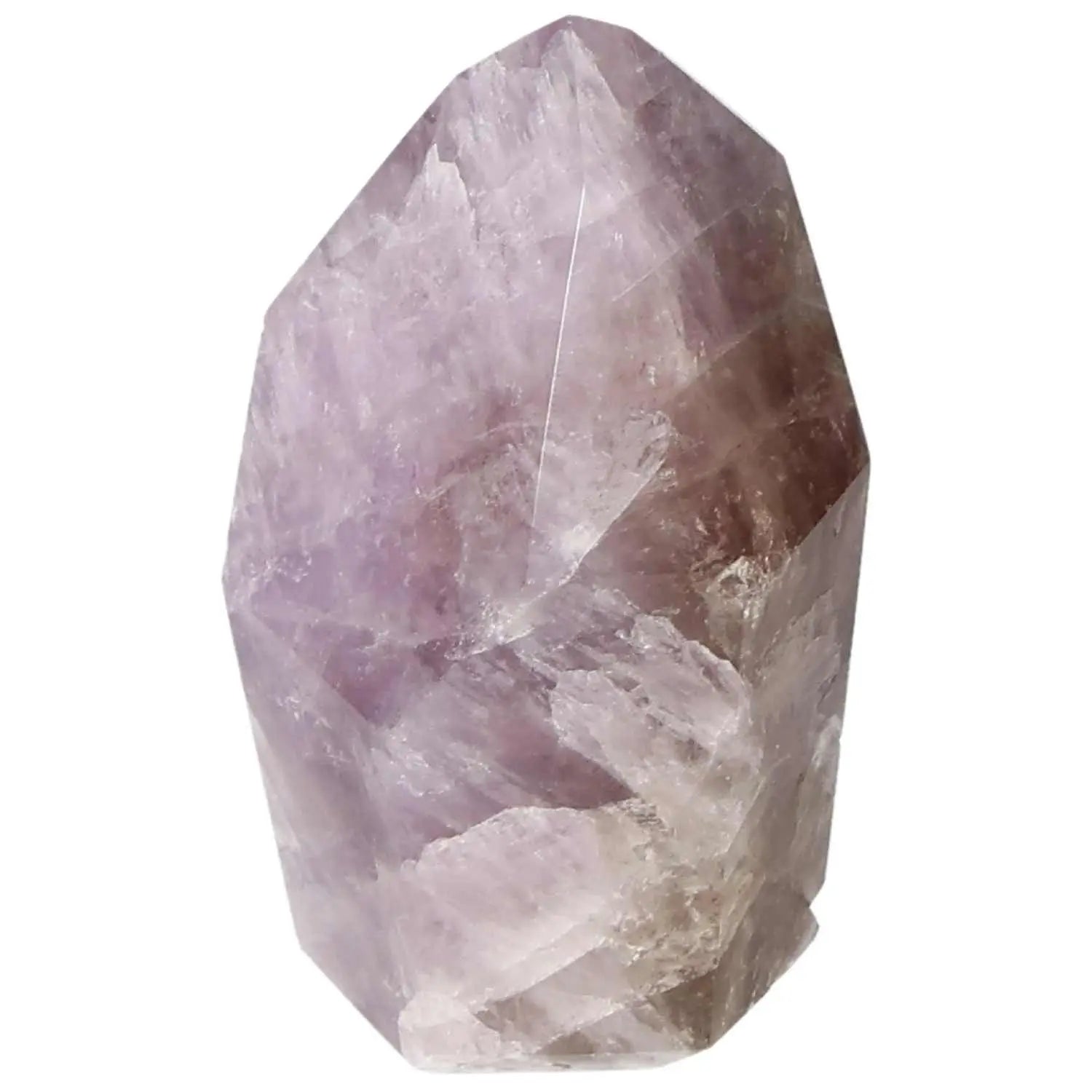 Polished Amethyst Super Seven Point crystal from Sylvia Crystals for spiritual enhancement and stress reduction.