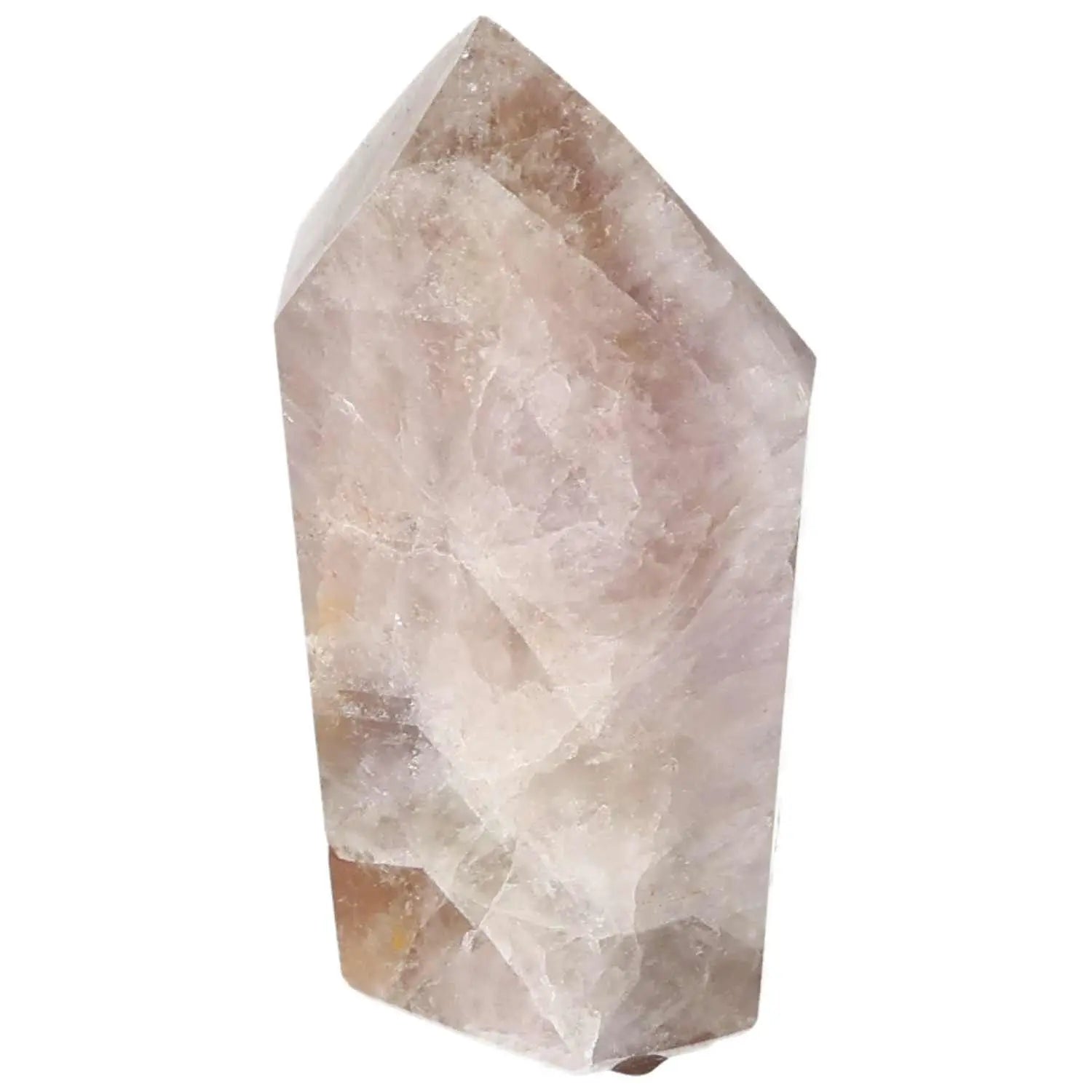 Polished Amethyst Super Seven Point crystal by Sylvia Crystals, showcasing its elegant design and spiritual energy.