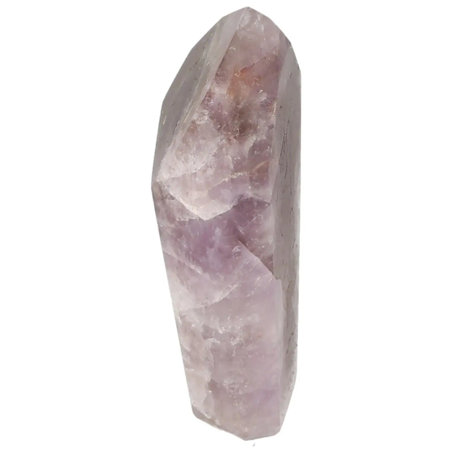 Polished Amethyst Super Seven Point crystal showcasing natural beauty and energy, enhances stress relief and concentration by Sylvia Crystals.