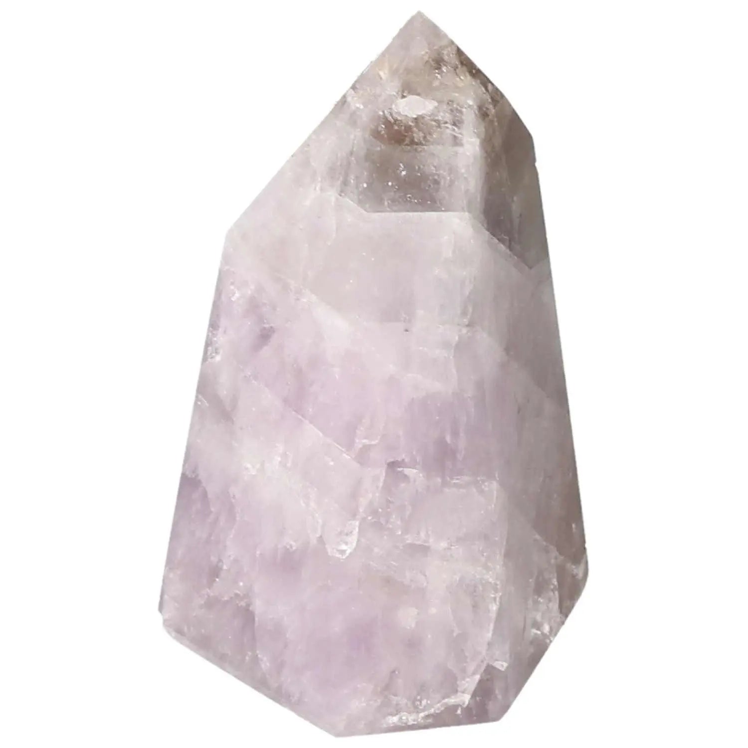 Polished Amethyst Super Seven Point crystal from Sylvia Crystals, showcasing spiritual and aesthetic beauty.