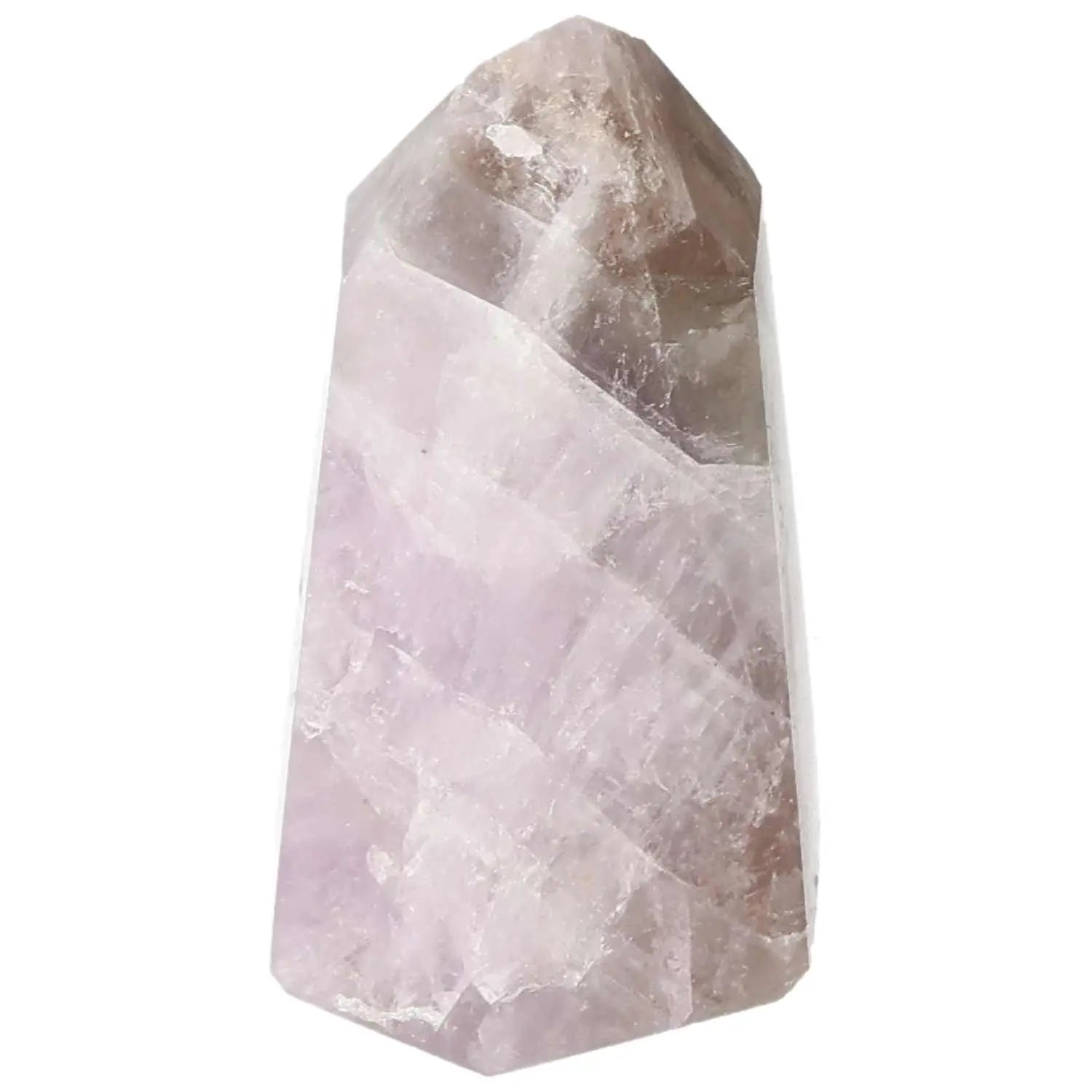 Polished Amethyst Super Seven Point crystal from Sylvia Crystals, showcasing spiritual allure and luxury.