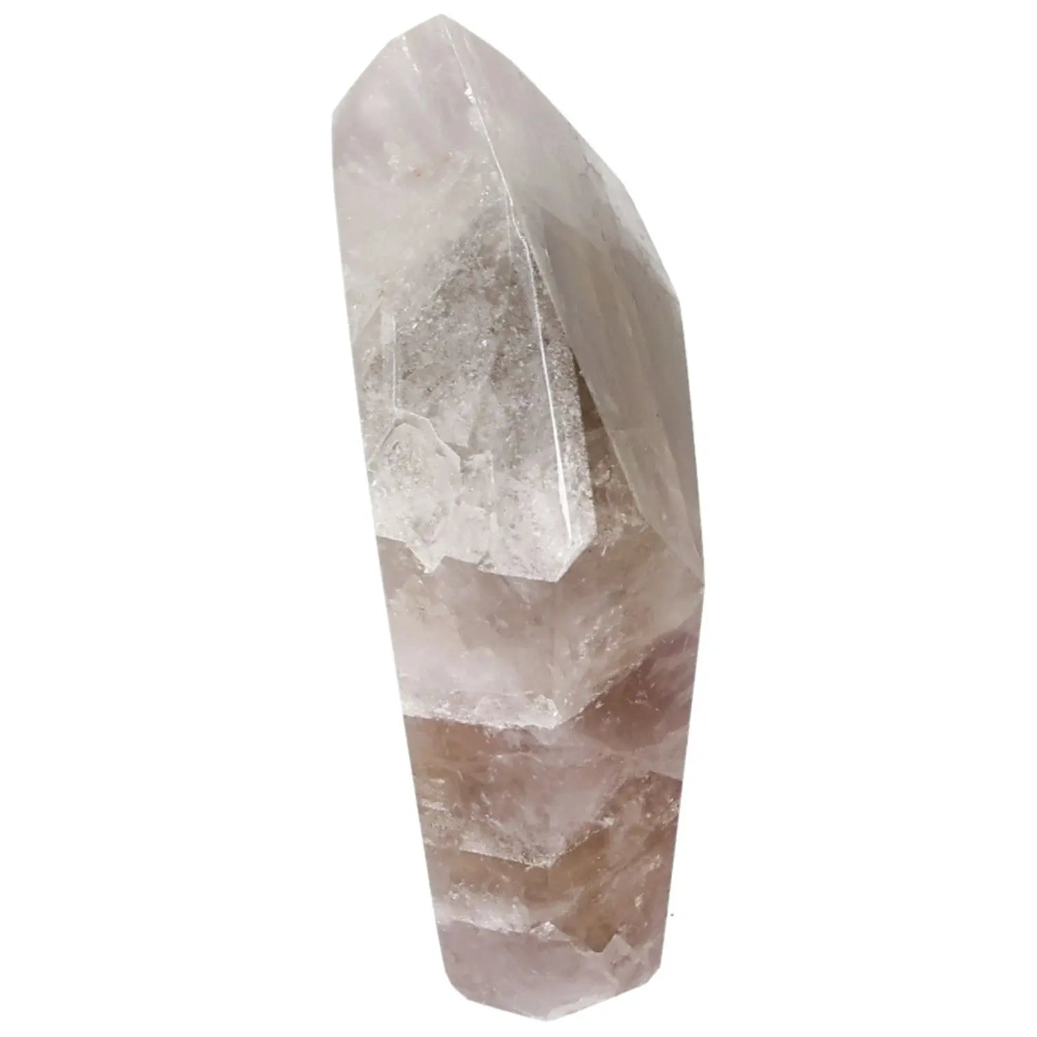Polished Amethyst Super Seven Point crystal for stress reduction and emotional stability; premium Sylvia Crystals product.