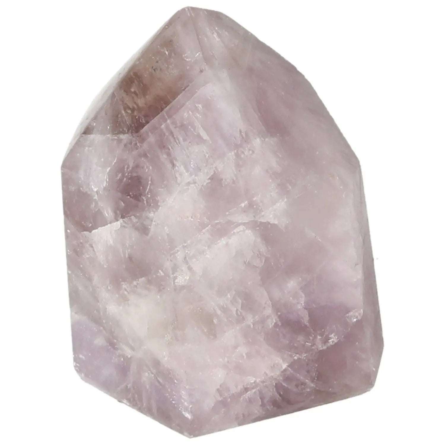 Seven Point Polished Amethyst crystal, enhancing serenity and mental clarity, from Sylvia Crystals.