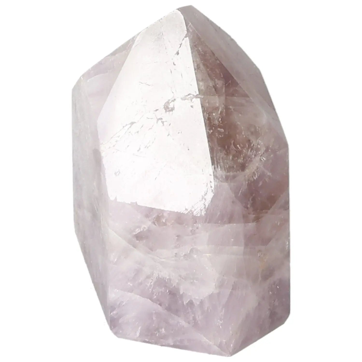 Seven Point Polished Amethyst crystal from Sylvia Crystals, offering serenity and mental clarity, enhancing concentration and emotional stability.