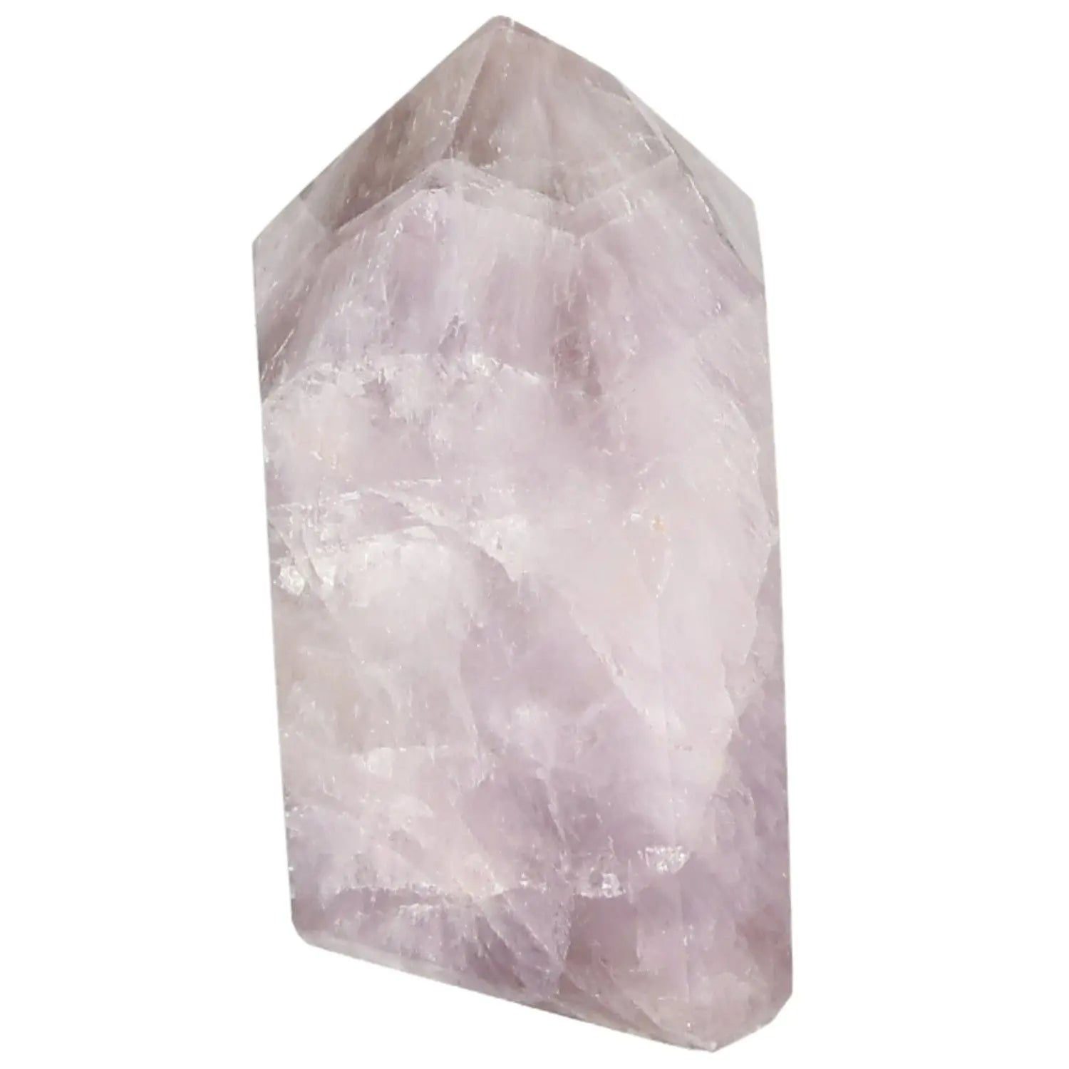 Premium Seven Point Polished Amethyst crystal for stress reduction and clarity from Sylvia Crystals.