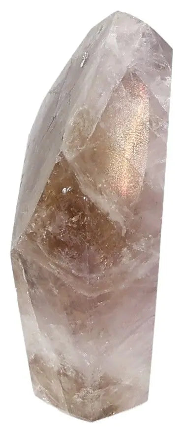 Polished Amethyst Super Seven Point crystal from Sylvia Crystals, known for enhancing concentration and providing emotional stability.