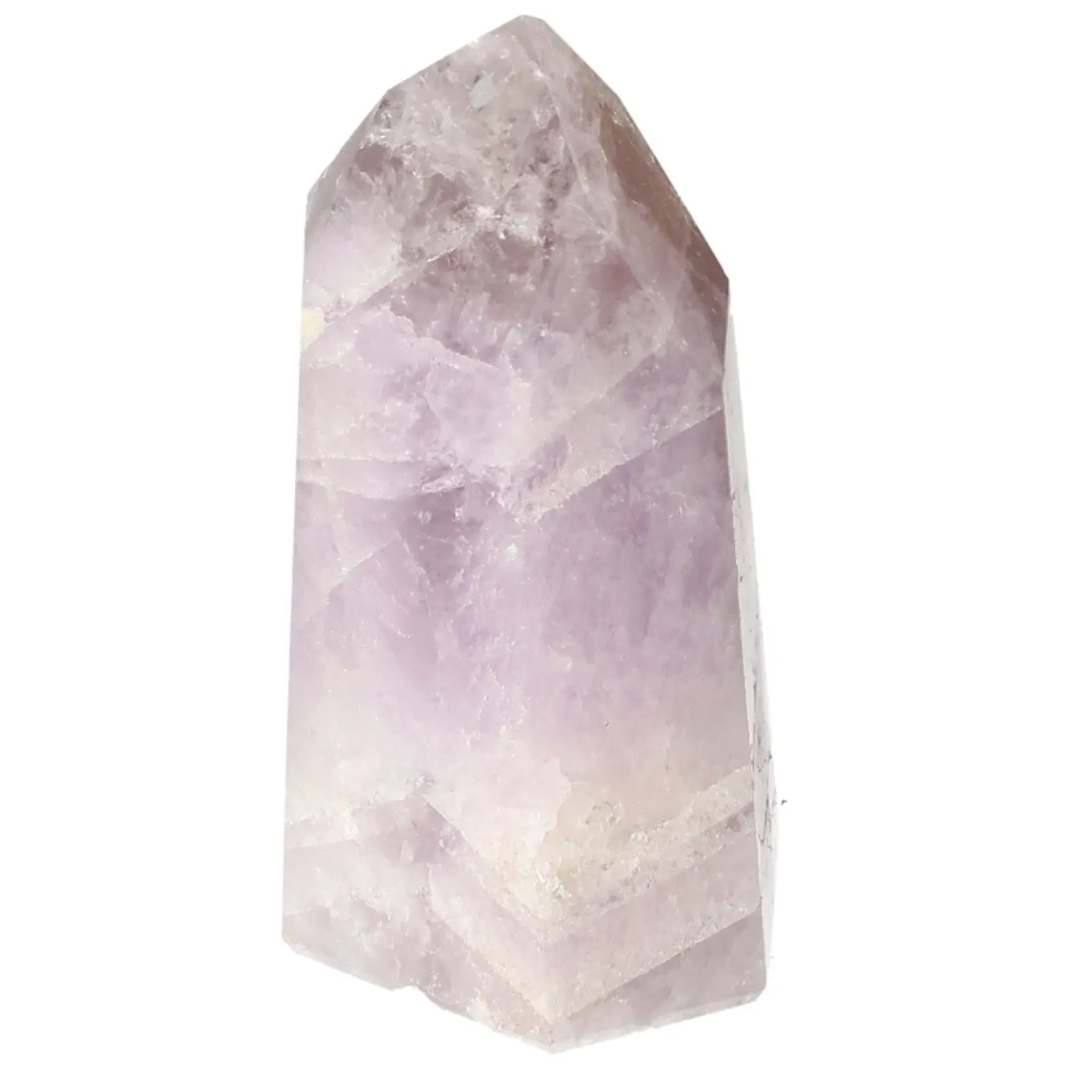 Polished Amethyst Super Seven Point crystal from Sylvia Crystals, known for enhancing mental wellness and emotional balance.