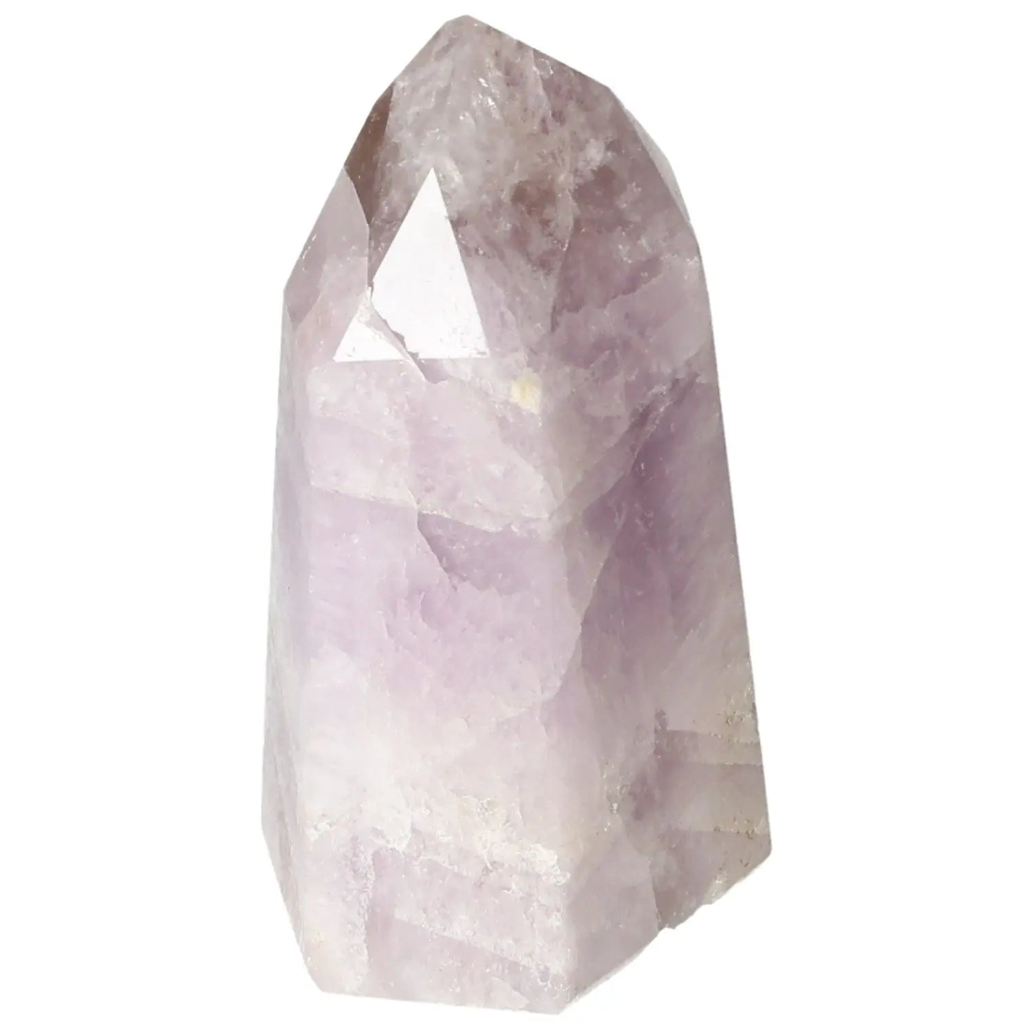 Polished Amethyst Super Seven Point crystal for stress relief and concentration from Sylvia Crystals.