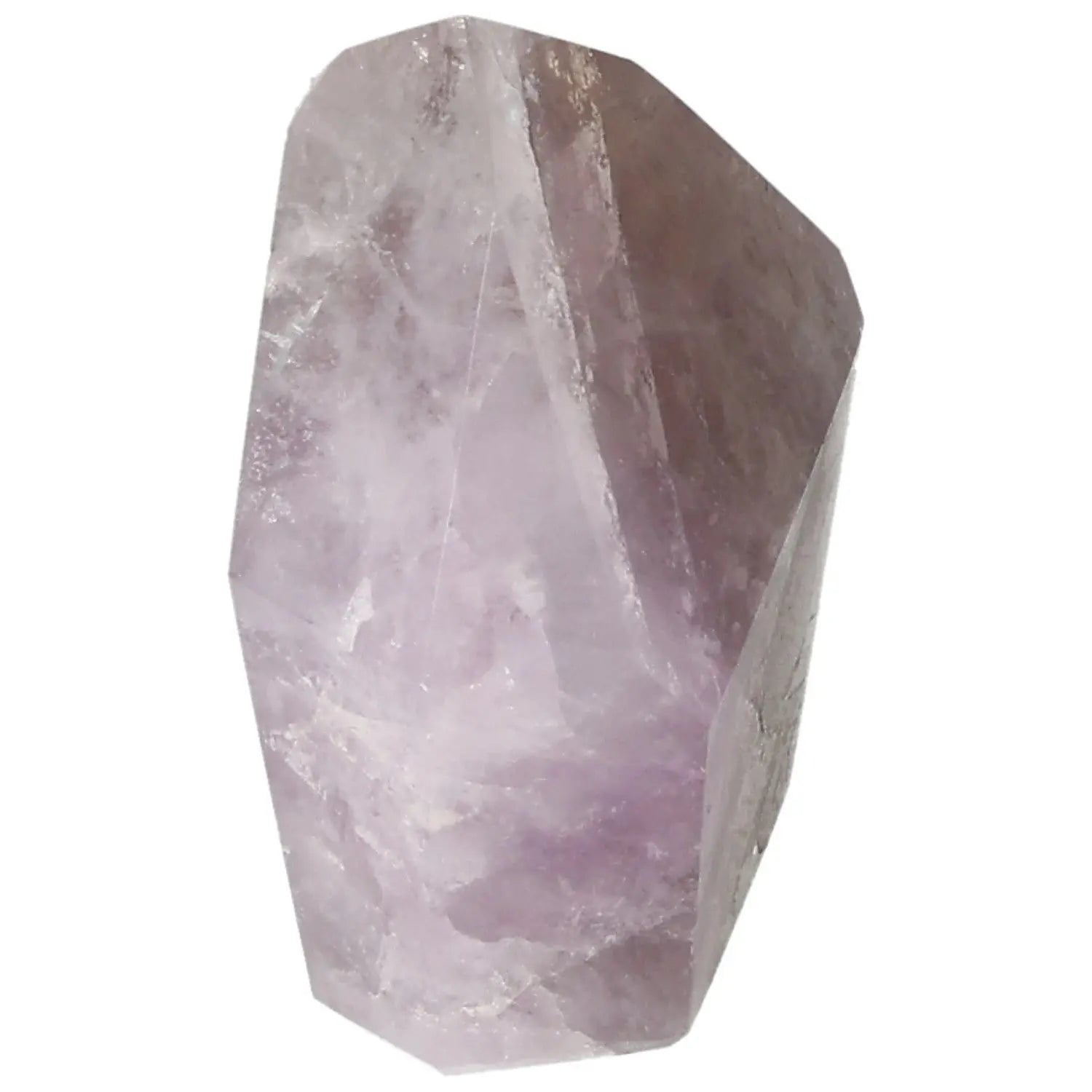 Seven Point Polished Amethyst crystal with stress-reducing and concentration-enhancing properties, exclusively by Sylvia Crystals.