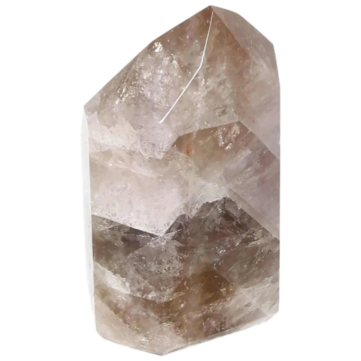 Seven Point Polished Amethyst from Sylvia Crystals, a handpicked gem promoting peace and spiritual clarity, perfect for conscious luxury living.