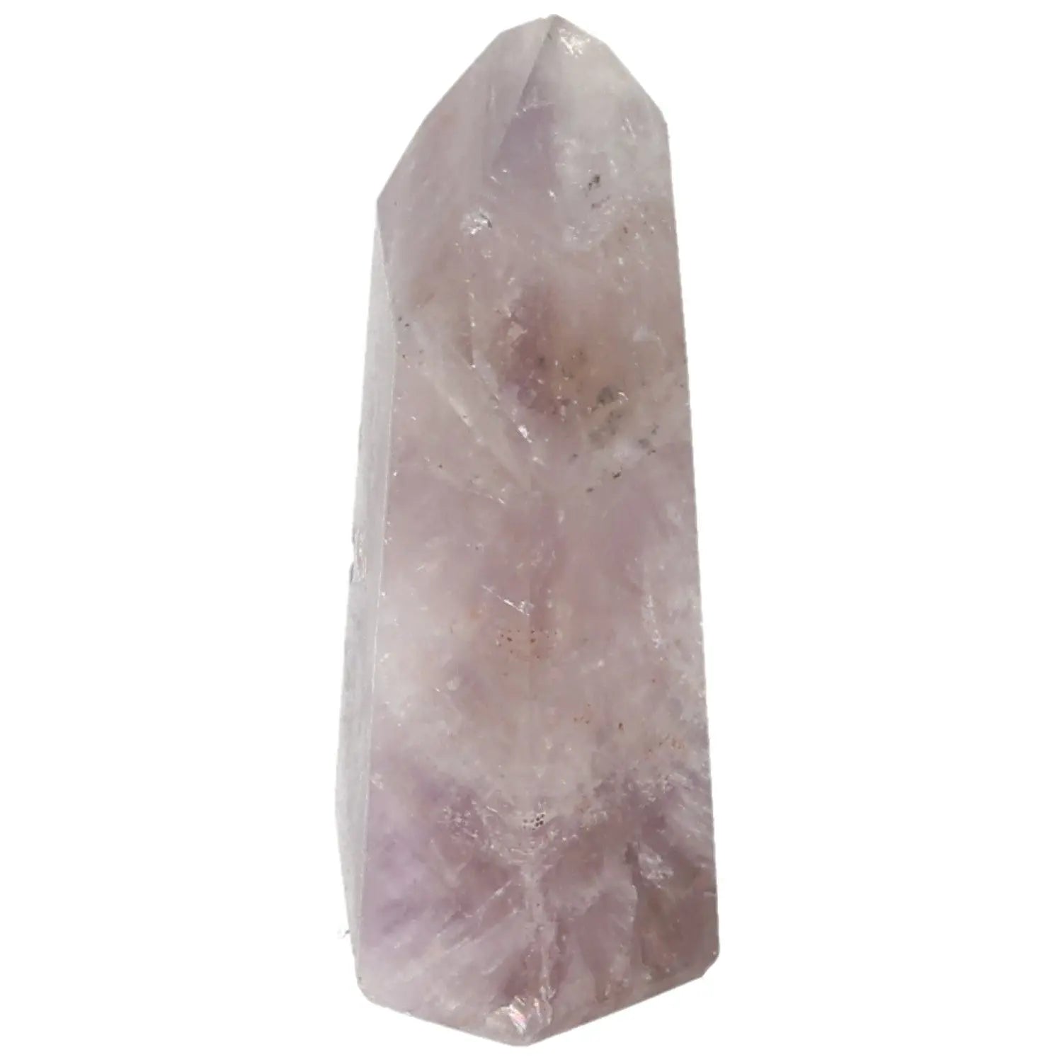 Seven Point Polished Amethyst crystal from Sylvia Crystals, showcasing luxury and spirituality with transformative energy.