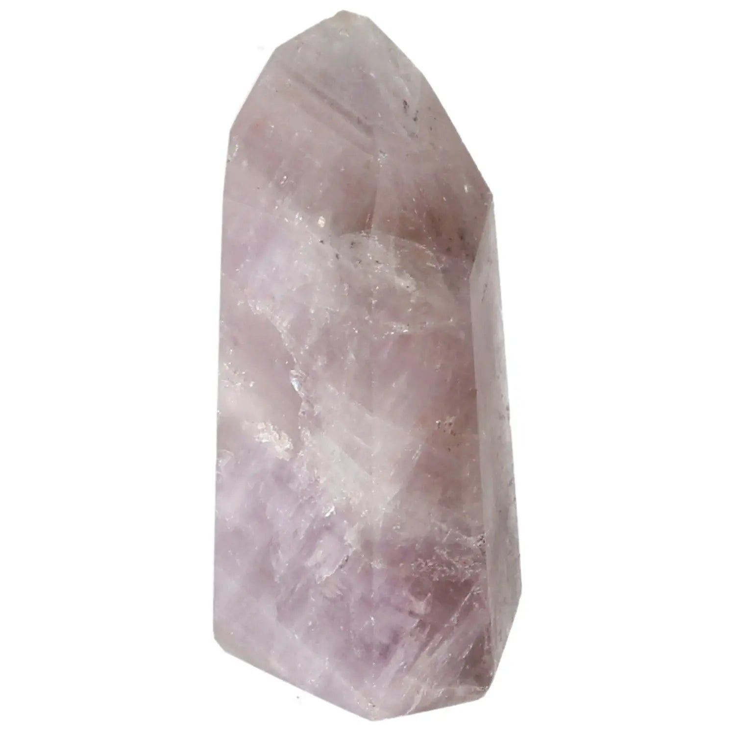 Seven Point Polished Amethyst crystal from Sylvia Crystals, known for luxury, spirituality, and transformative energy.
