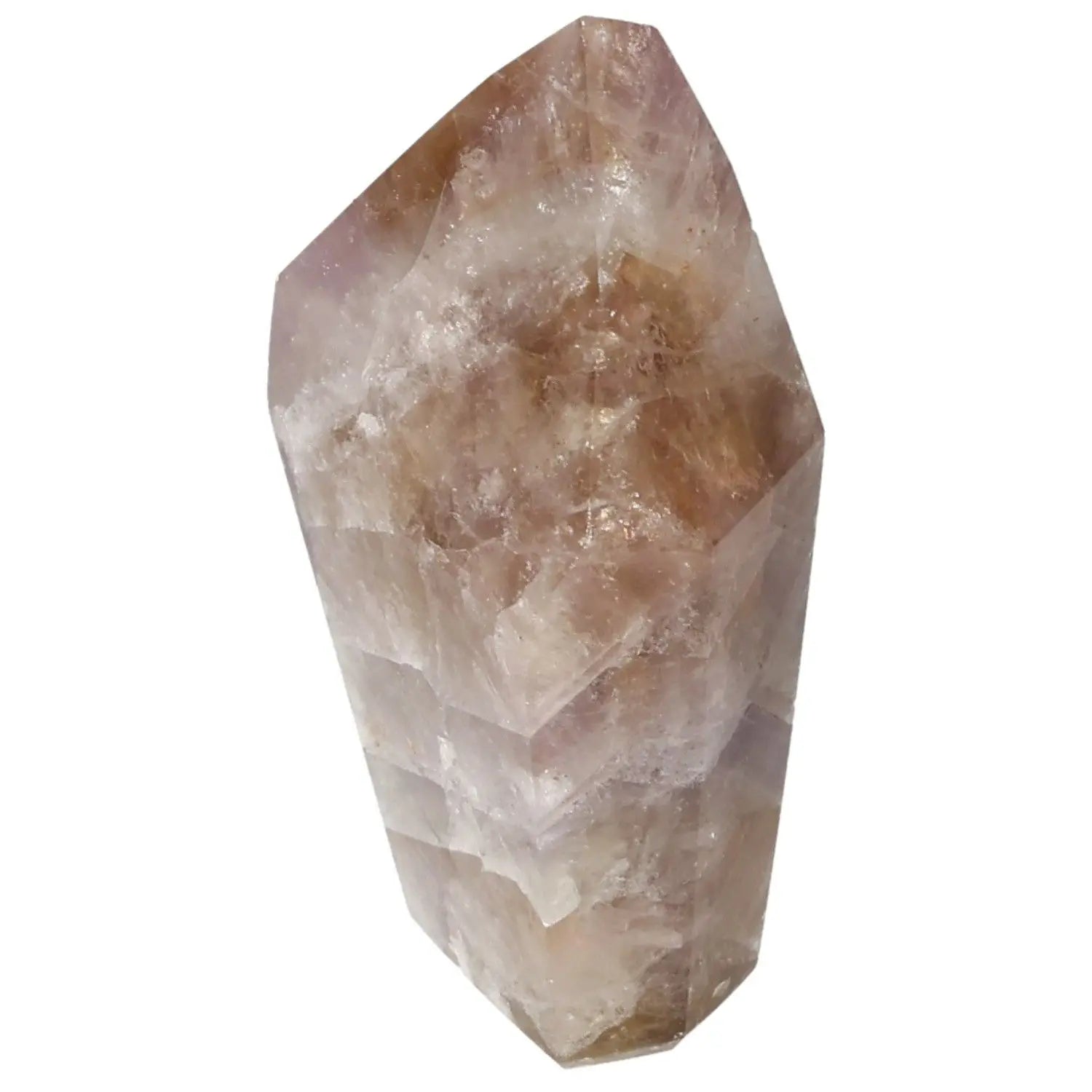 Seven Point Polished Amethyst crystal by Sylvia Crystals, showcasing elegance and healing properties.