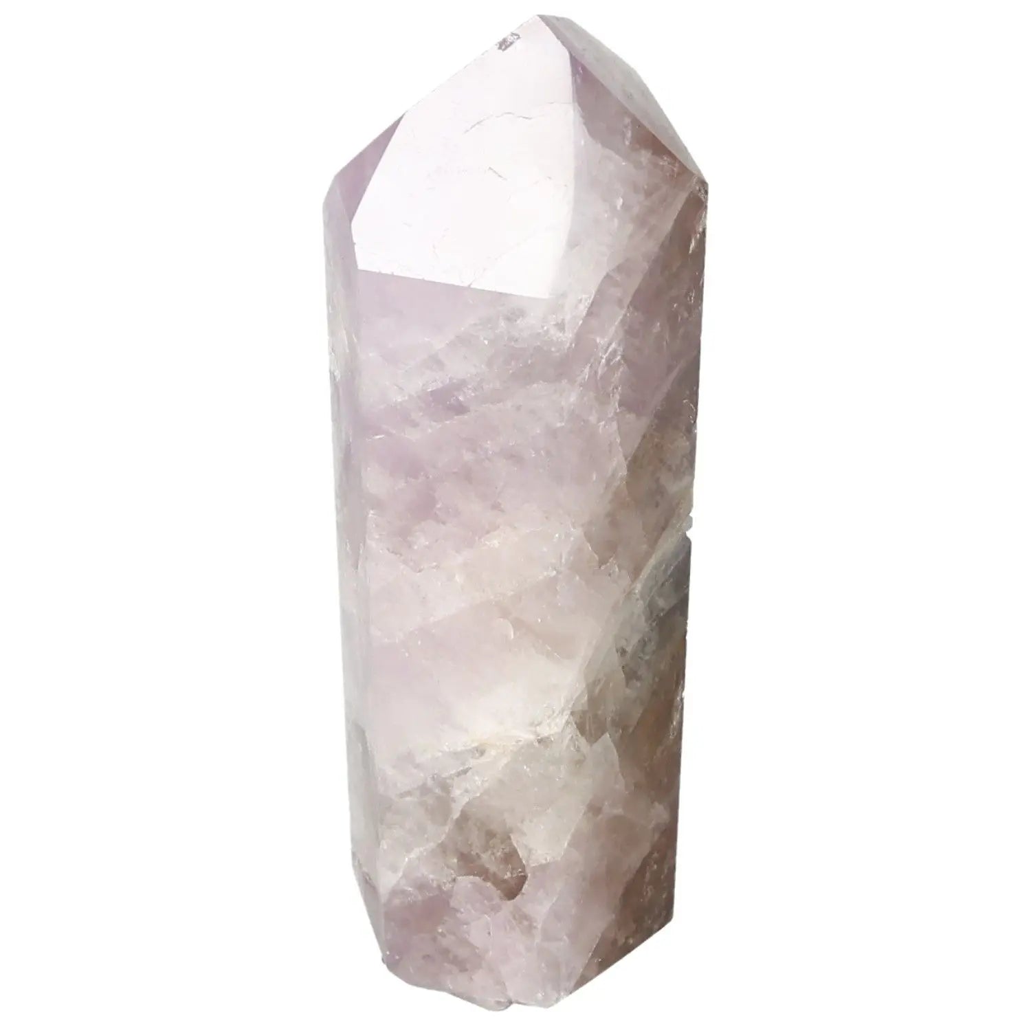 Seven Point Polished Amethyst by Sylvia Crystals, a luxurious handpicked gemstone offering spiritual enrichment and stunning beauty.