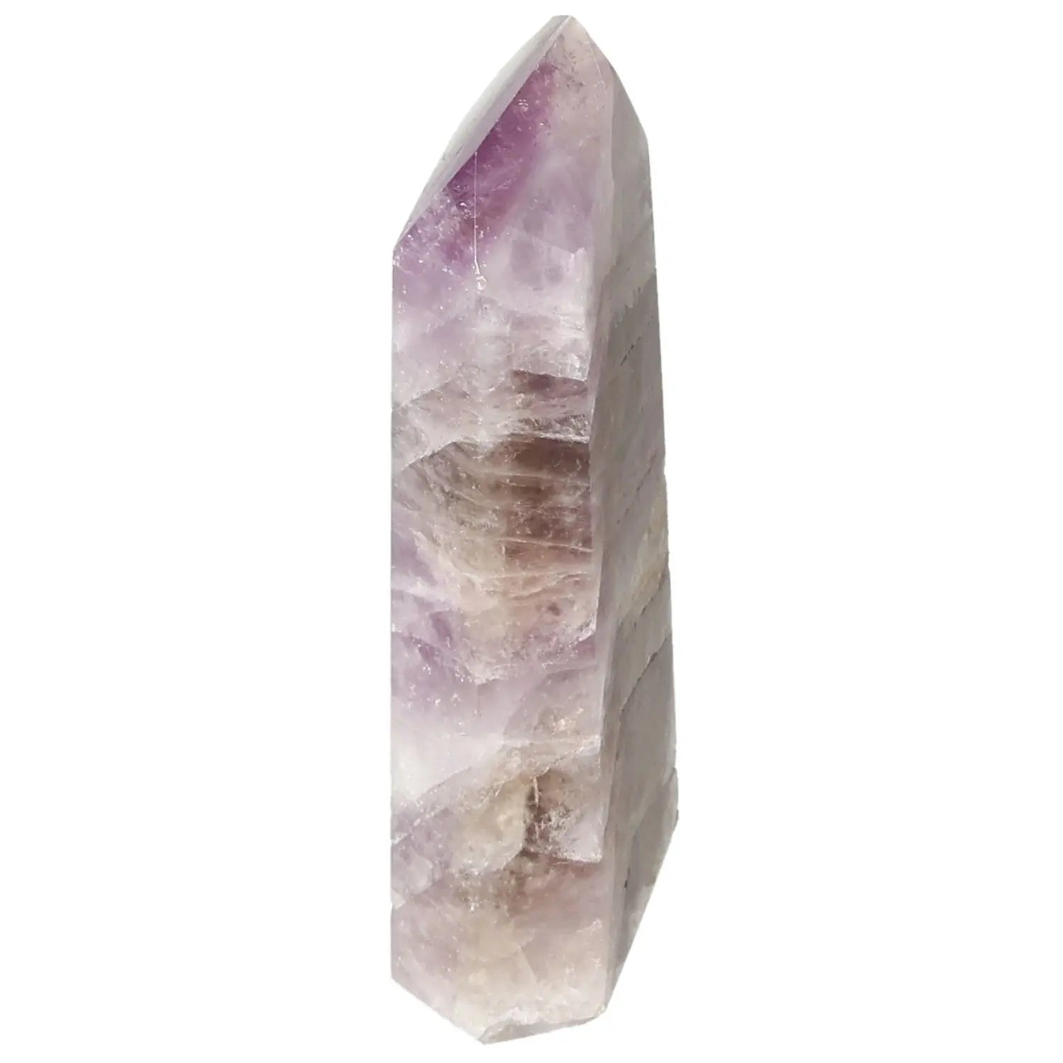 Seven Point Polished Amethyst by Sylvia Crystals, premium spiritual stone enhancing energy, focus, and stress relief.