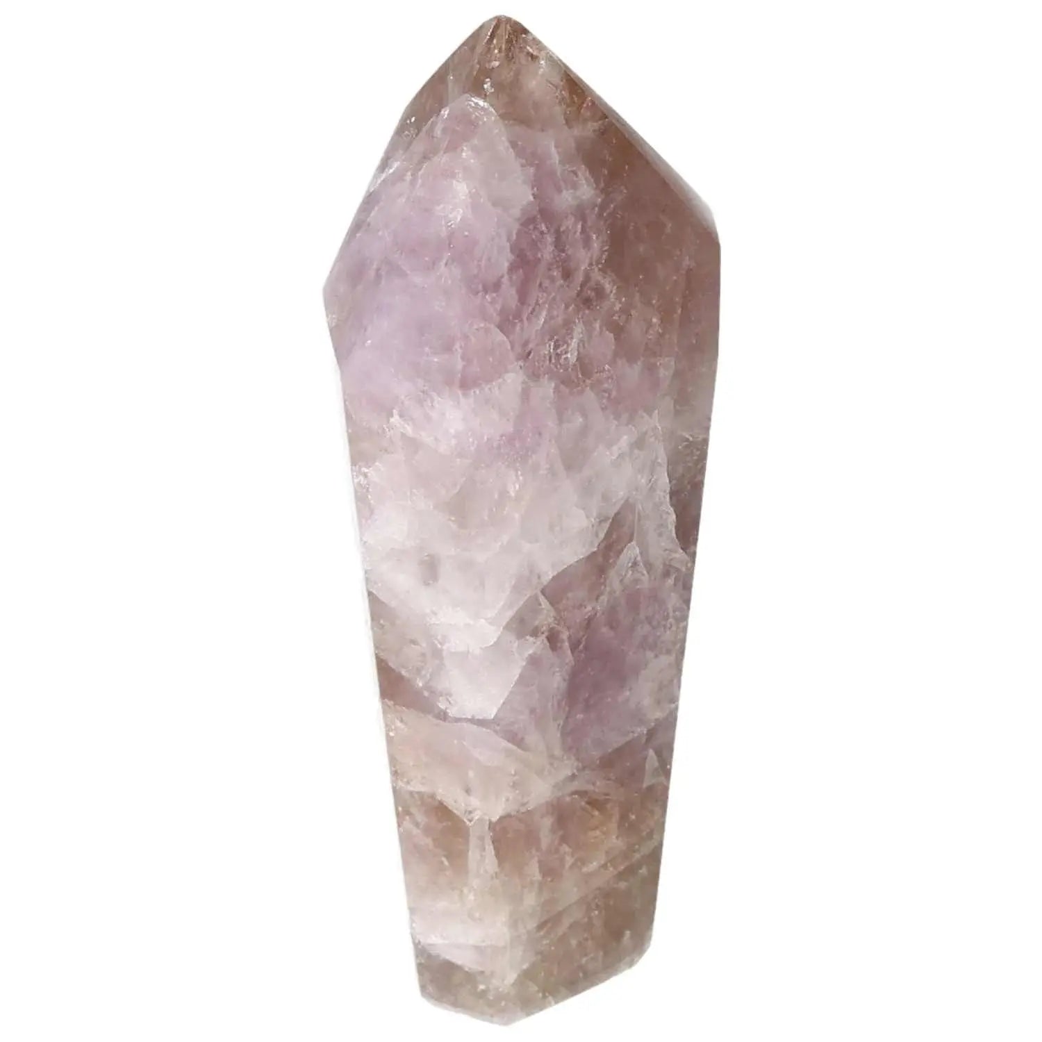 Seven Point Polished Amethyst crystal by Sylvia Crystals, showcasing elegant design and powerful energy for spiritual growth.