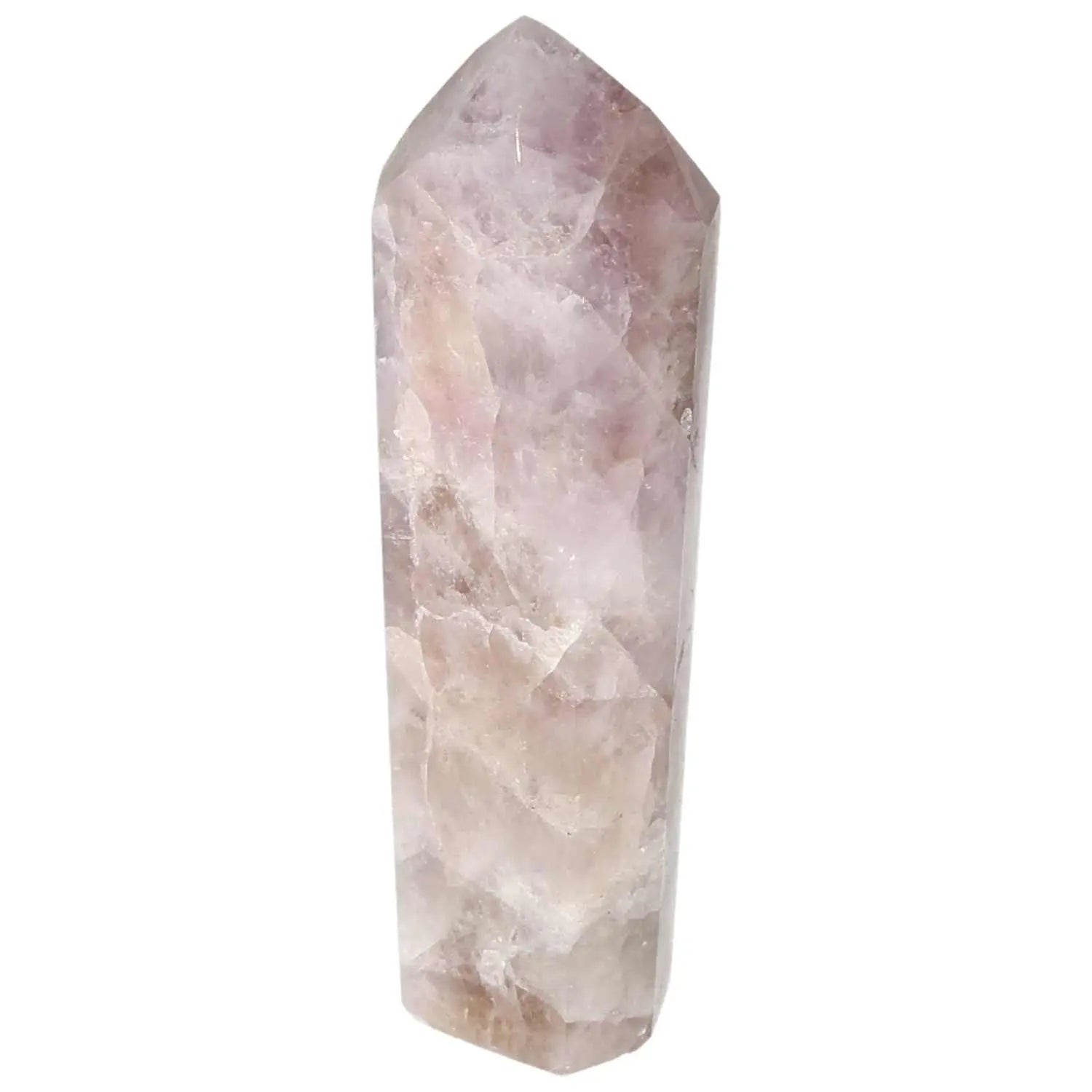 Seven Point Polished Amethyst by Sylvia Crystals, offering stress relief, focus improvement, and emotional balance with tranquil energy.