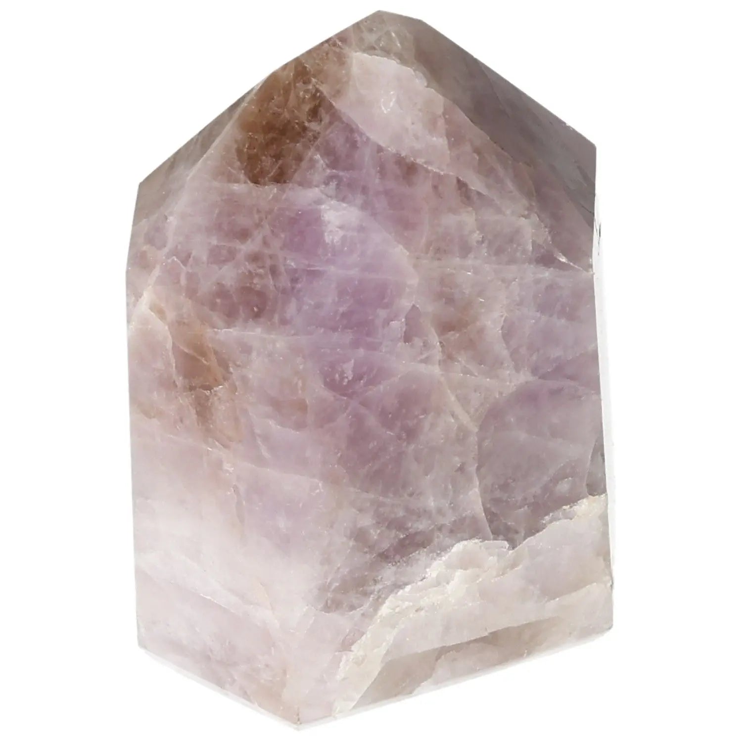 Seven Point Polished Amethyst crystal from Sylvia Crystals, showcasing luxurious elegance and spiritual depth with a polished finish.