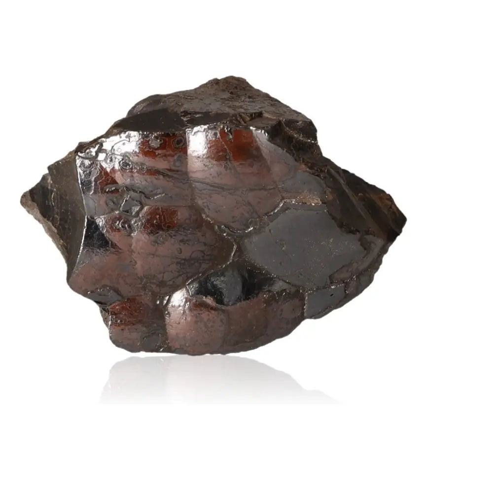 Polished Botryoidal Hematite crystal cluster, showcasing a metallic sheen and unique earth connection for grounding and empowerment.