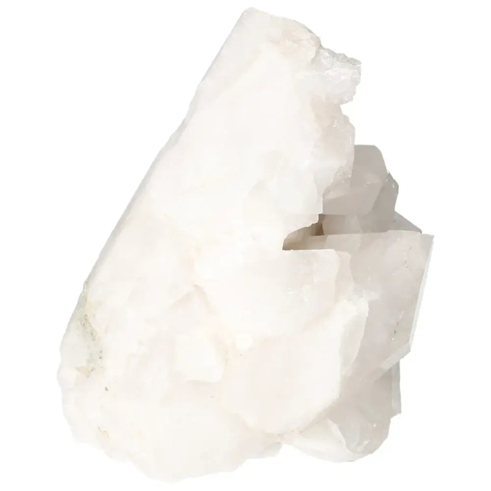 Polished Milky Quartz Point from Sylvia Crystals, showcasing purity and elegance, ideal for enhancing serenity and spiritual well-being.