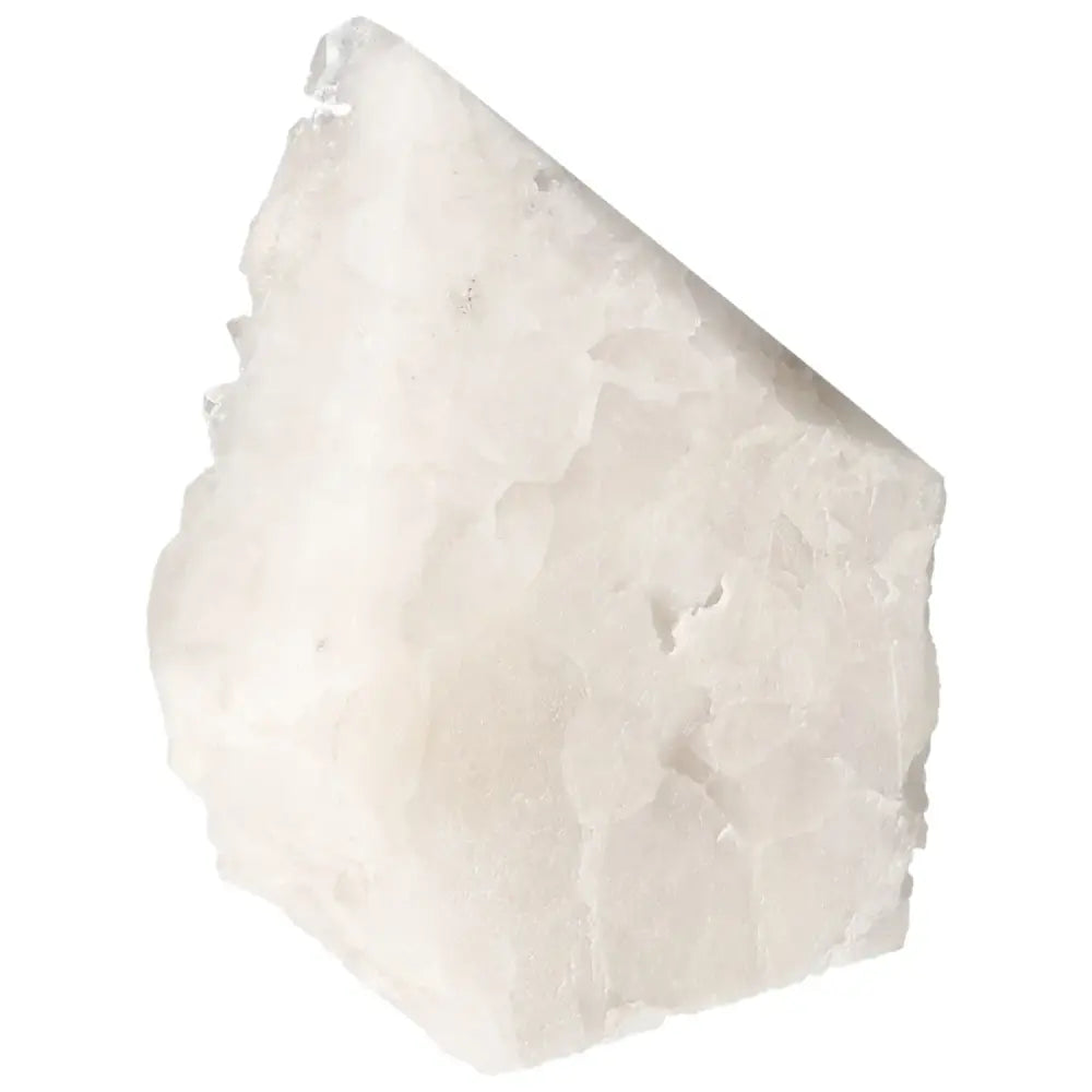 Polished Milky Quartz Point by Sylvia Crystals for clarity and spiritual well-being, premium handpicked quality.