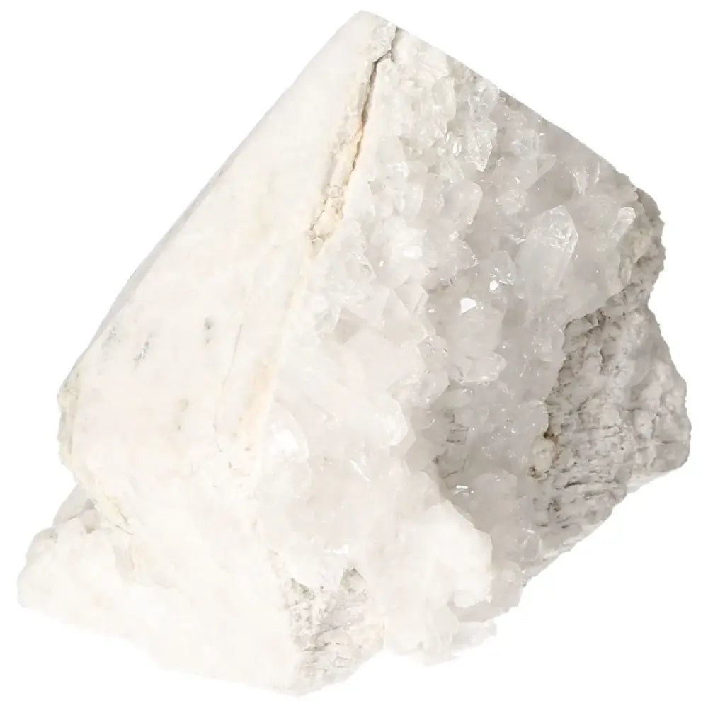 Polished Milky Quartz Point, premium quality crystal, renowned for purifying properties by Sylvia Crystals, enhancing serene environments.