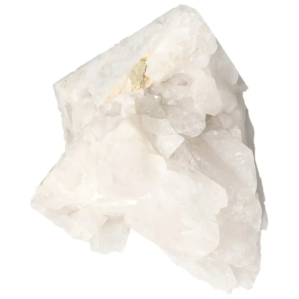 Polished Milky Quartz Point from Sylvia Crystals, showcasing clarity and elegance with its premium quality finish for spiritual or decor use.