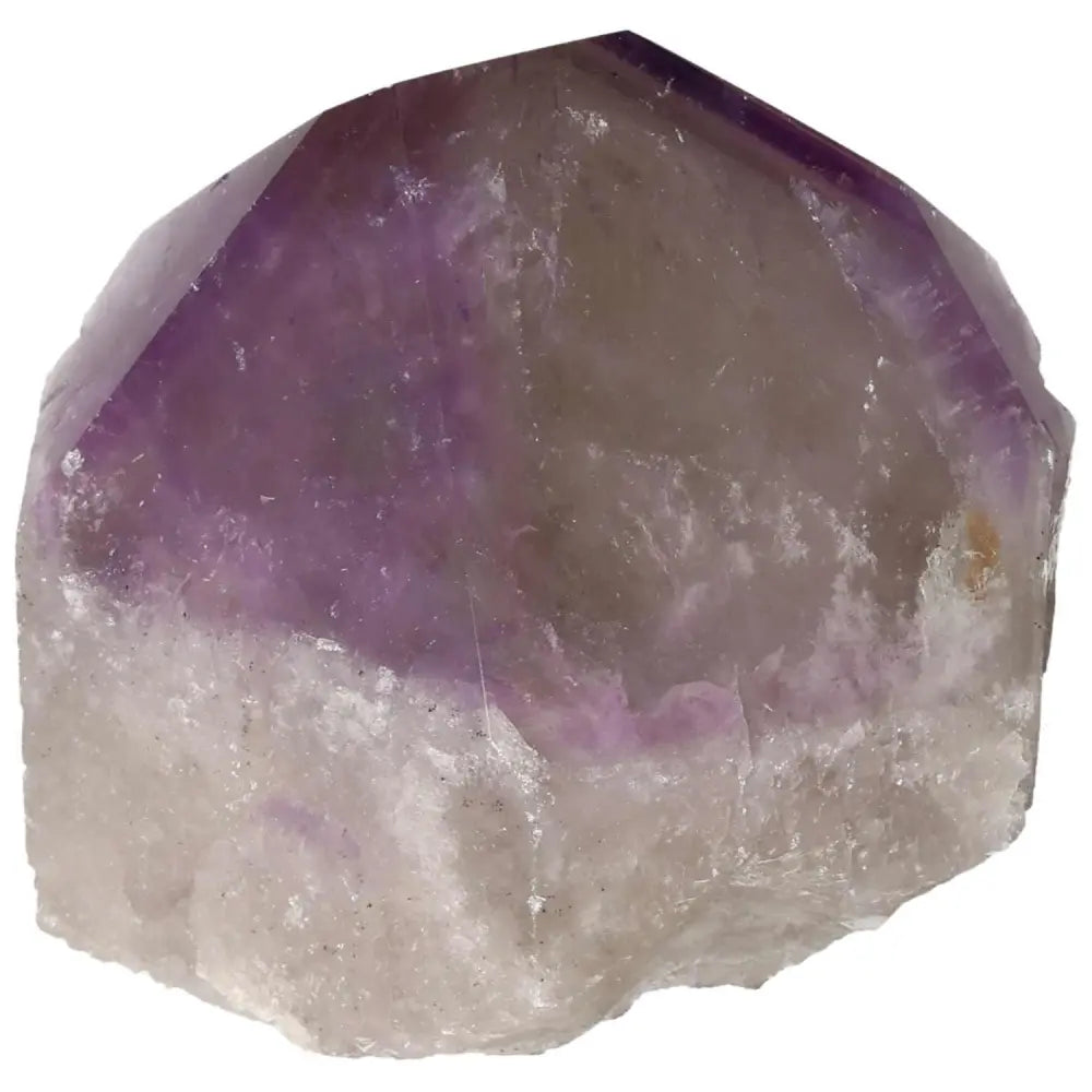 Polished Point Amethyst from Sylvia Crystals featuring deep purple hues and a vibrant, handpicked polished surface for spiritual energy.