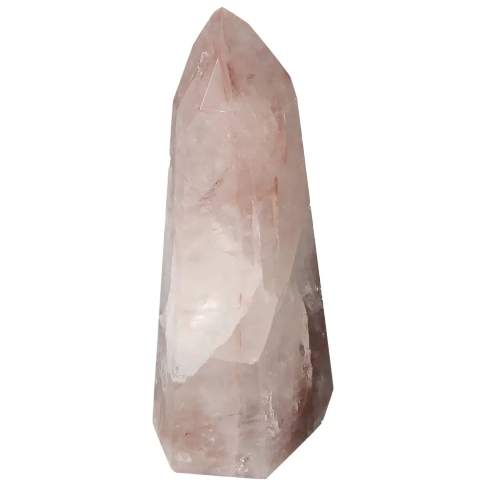 Polished Point Hematoide crystal by Sylvia Crystals, showcasing premium craftsmanship and natural beauty for collectors and enthusiasts.