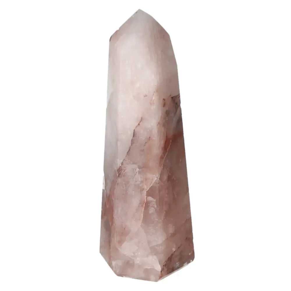 Polished Point Hematoide crystal by Sylvia Crystals, showcasing natural allure and elegance for premium collections.