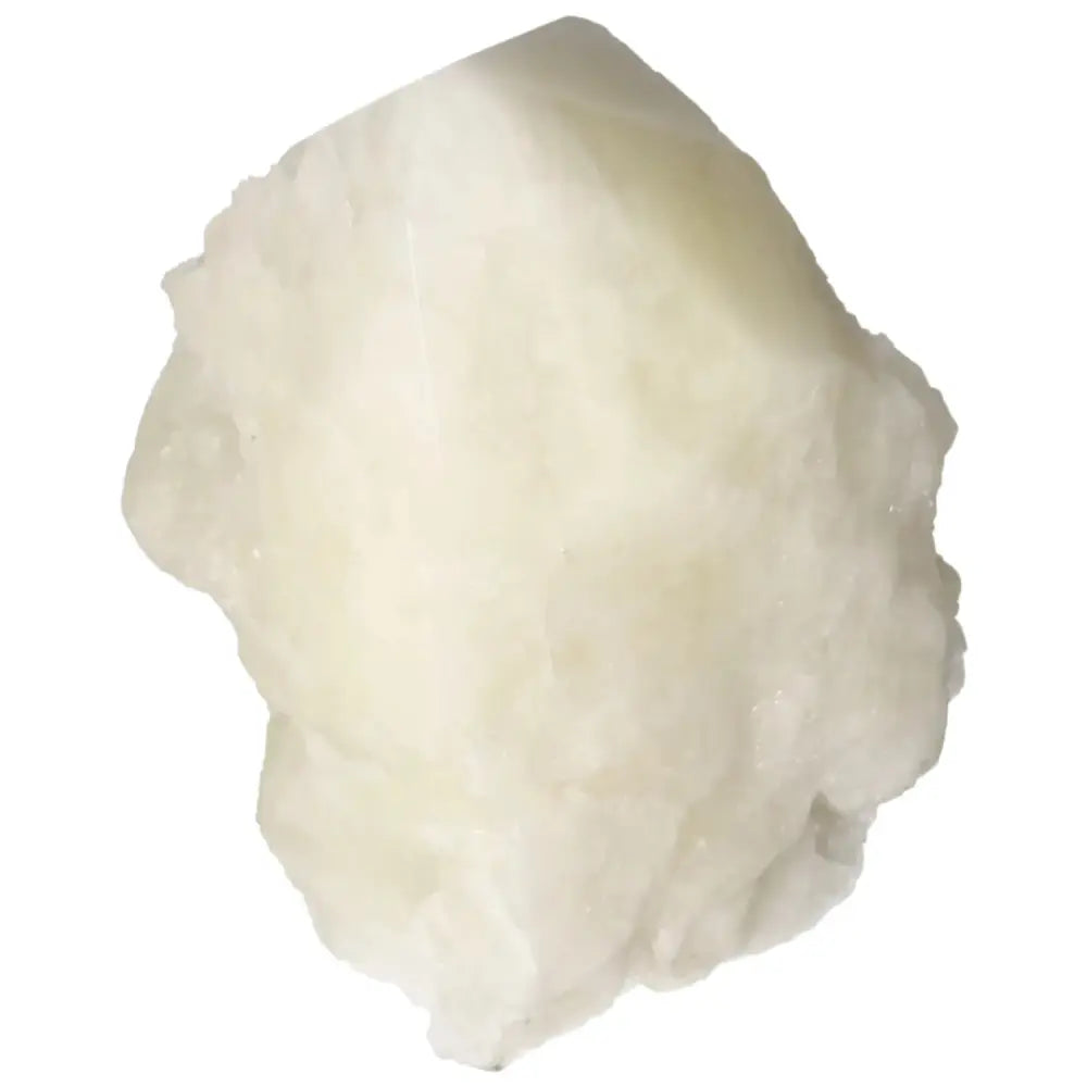 Polished Point Quartz With Sulphur crystal showcasing vibrant yellow hues and natural sulphur infusion, enhancing metaphysical properties.