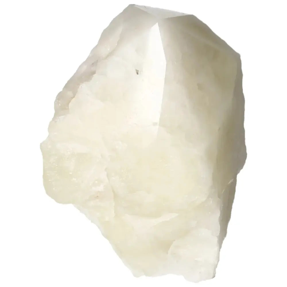 Polished Point Quartz with Sulphur showcasing its vibrant yellow hues and natural sulphur infusion, perfect for energy cleansing.