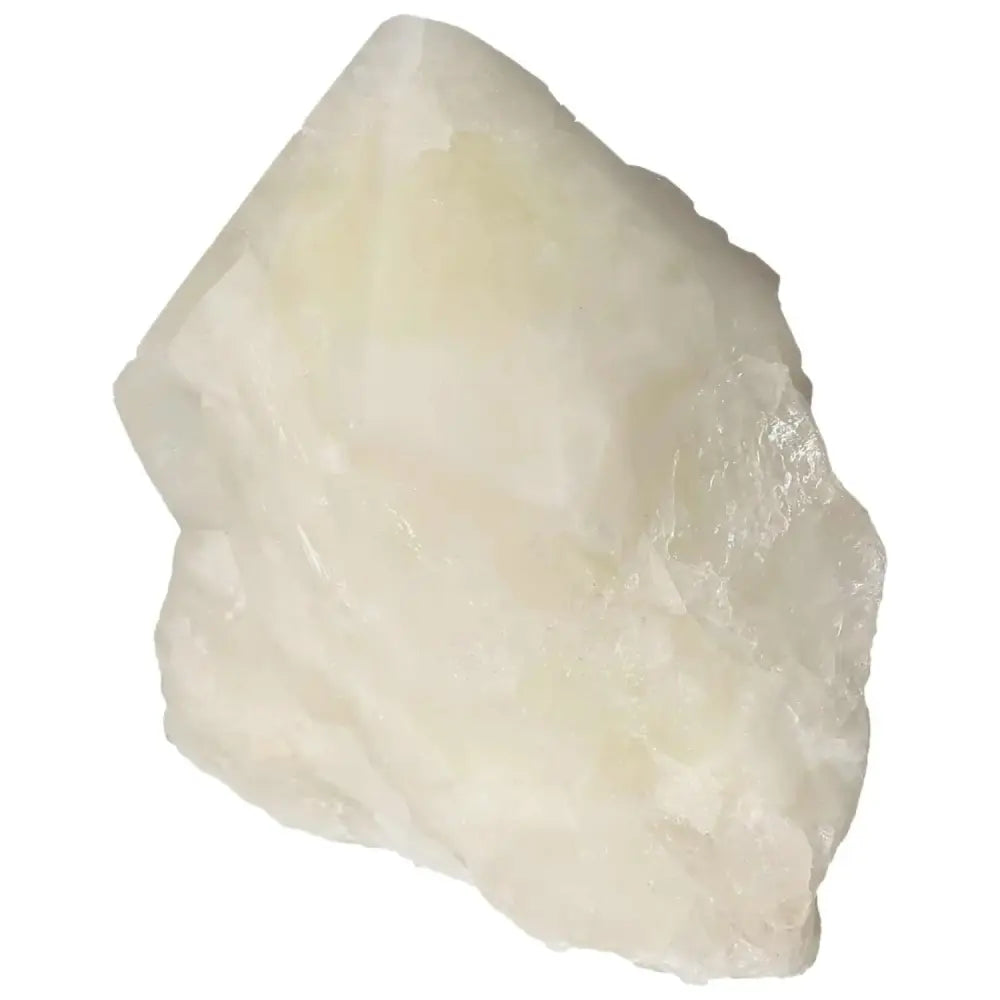 Polished Point Quartz With Sulphur crystal showcasing vibrant yellow hues, enhancing spiritual wellness and positivity by Sylvia Crystals.