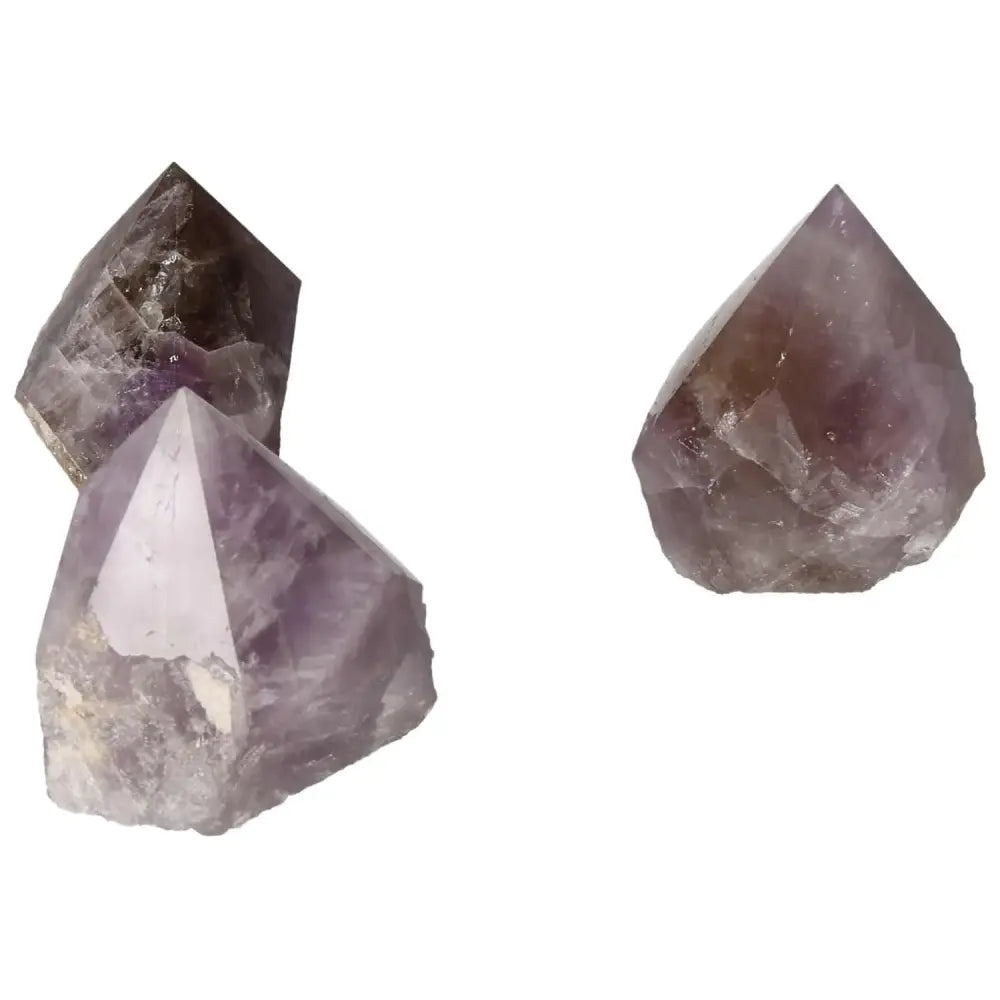Polished Point Super Seven Amethyst XS, featuring unique gemstone formations, ideal for enhancing energy and stress relief.