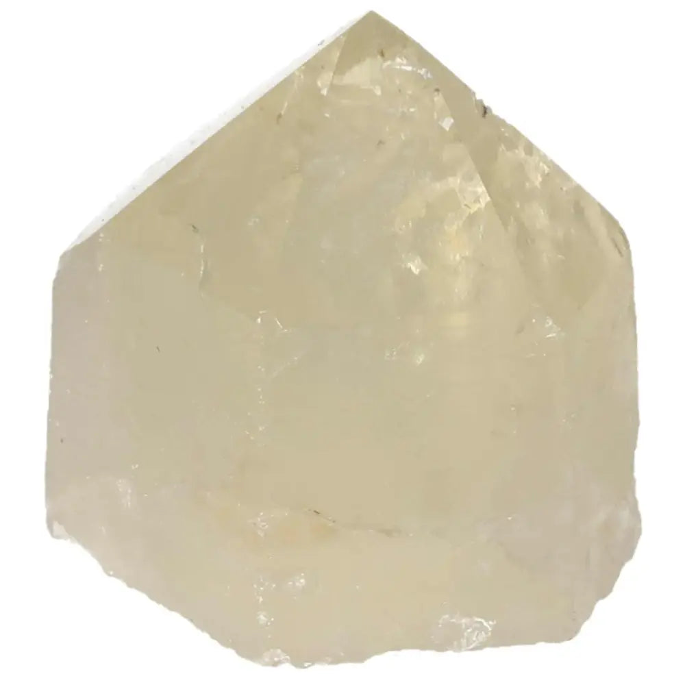 Polished Smoky Quartz Point crystal with smooth finish, showcasing natural beauty and grounding energy.