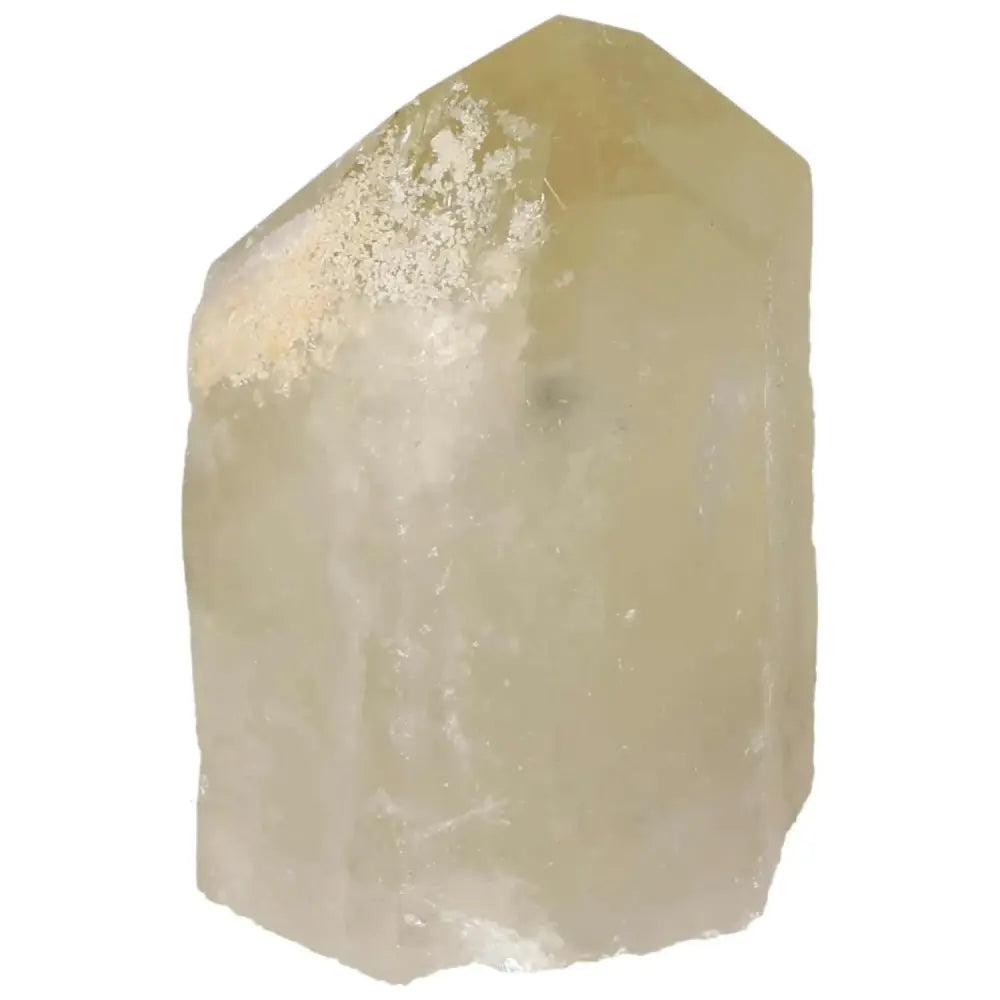 Polished Smoky Quartz Point crystal from Sylvia Crystals, showcasing natural beauty and grounding energy