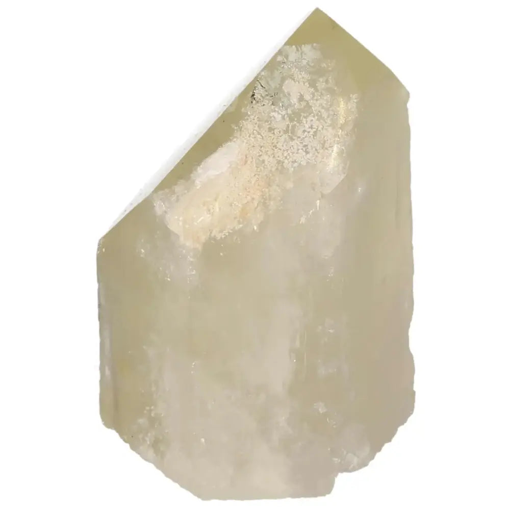 Polished Smoky Quartz Point crystal offering grounding energy and spiritual depth, from Sylvia Crystals, showcasing elegance and beauty.