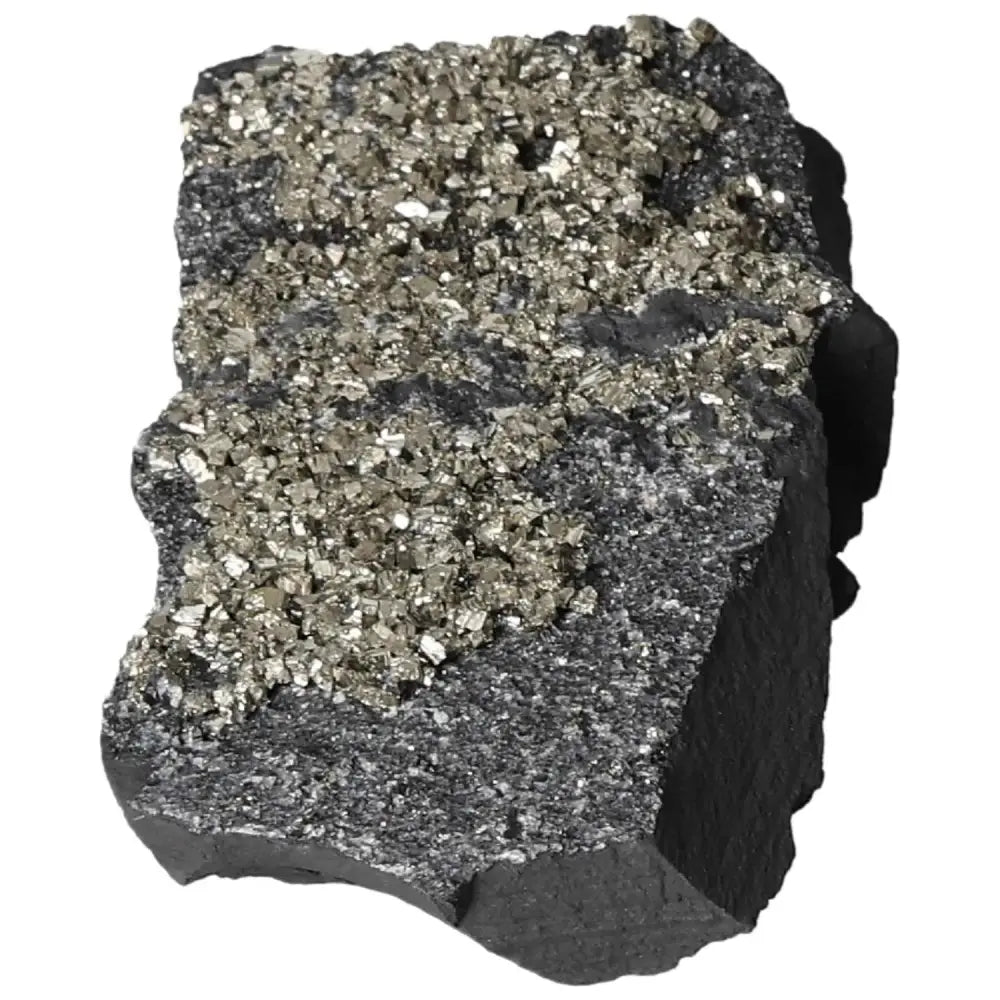 Exquisite Pyrite With Basalt, handpicked for personal evolution and empowerment from Sylvia Crystals.