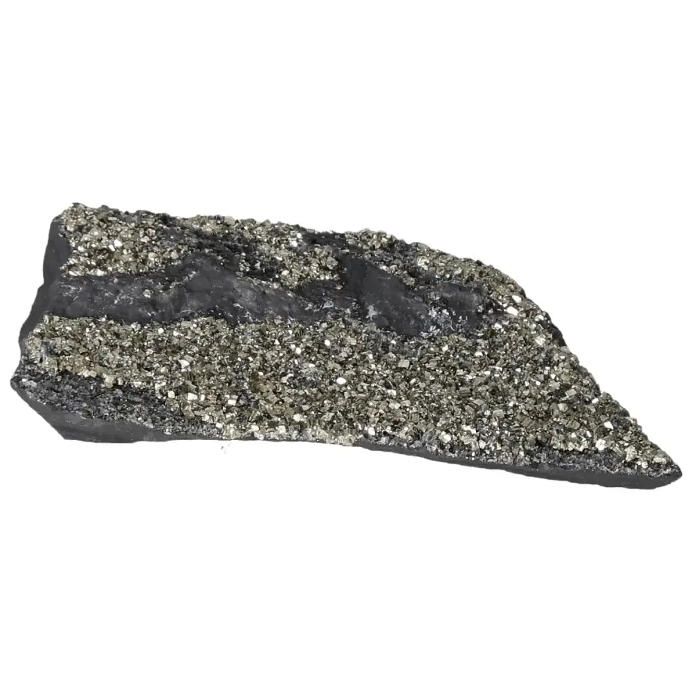 Pyrite With Basalt by Sylvia Crystals, a premium stone blend for personal growth and empowerment, handpicked for quality.