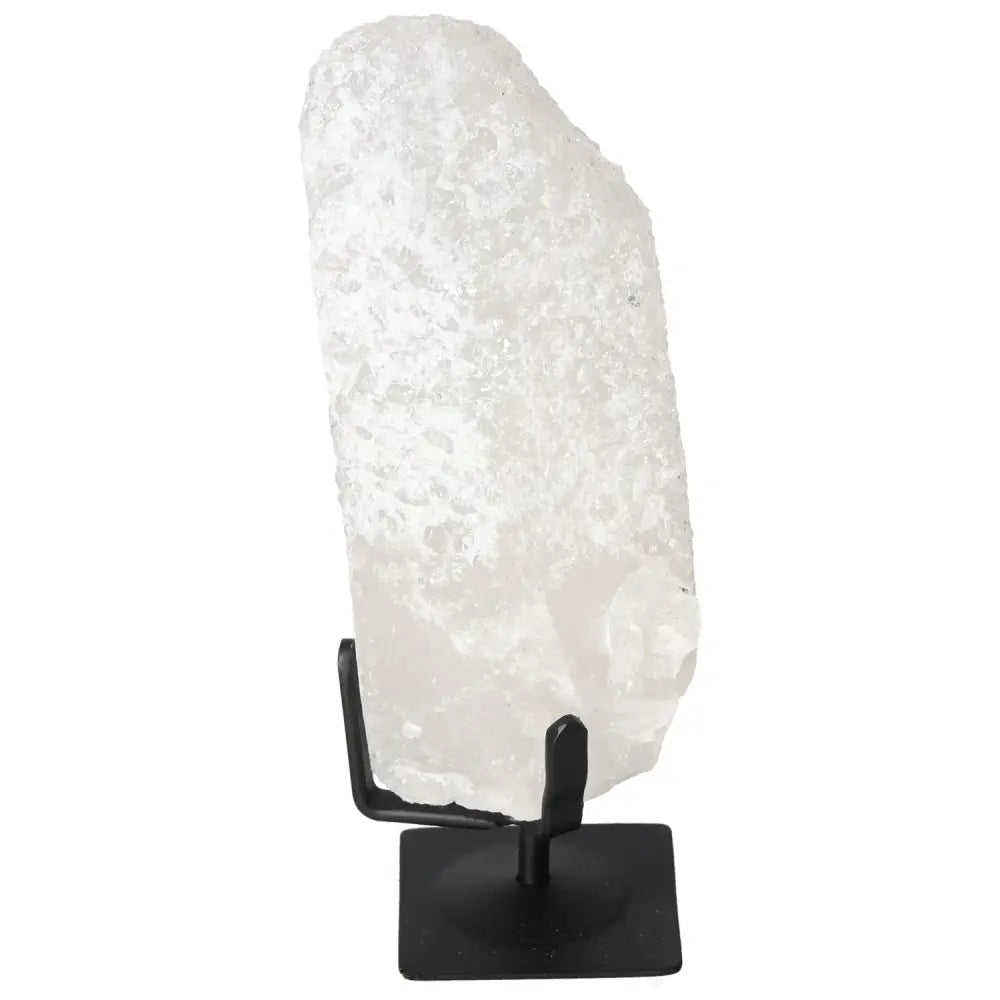 Quartz Crystal Bubble on stand, premium selection by Sylvia Crystals, showcasing natural beauty and energetic properties. Ideal for holistic use.