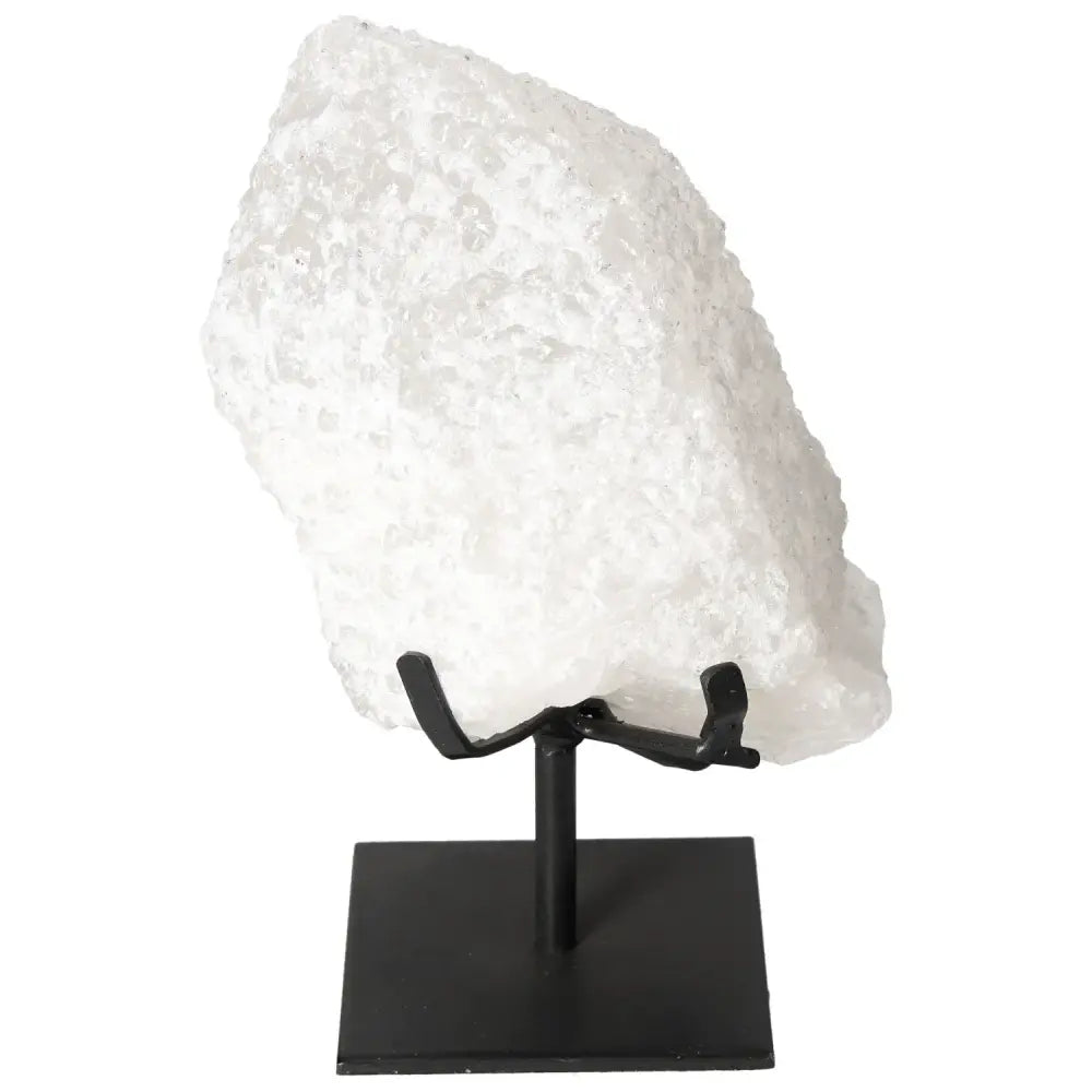 Quartz Crystal Bubble on display stand, premium quality from Sylvia Crystals.