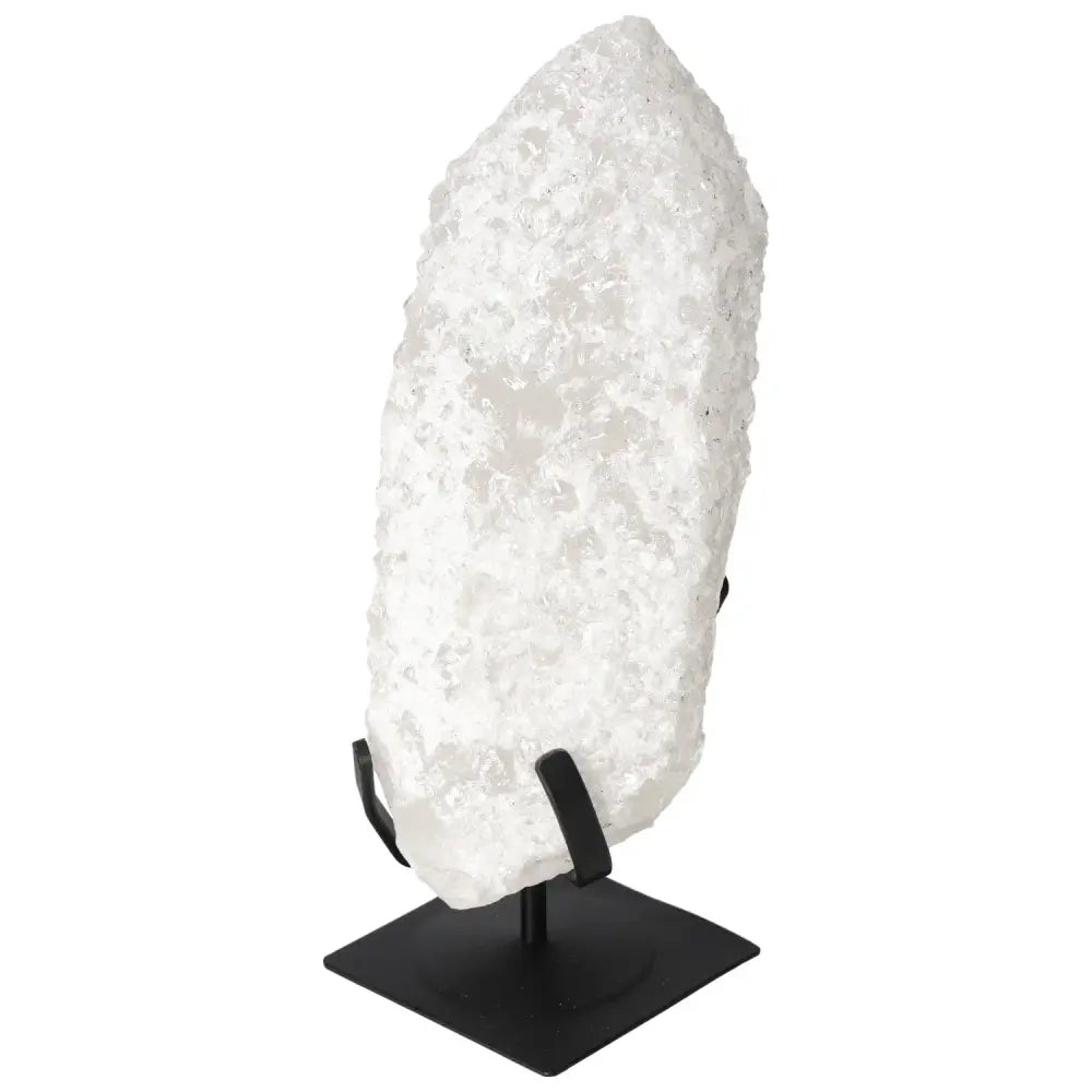 Quartz Crystal Bubble on stand, premium Sylvia Crystals product, perfect for enhancing spiritual journeys and showcasing craftsmanship.