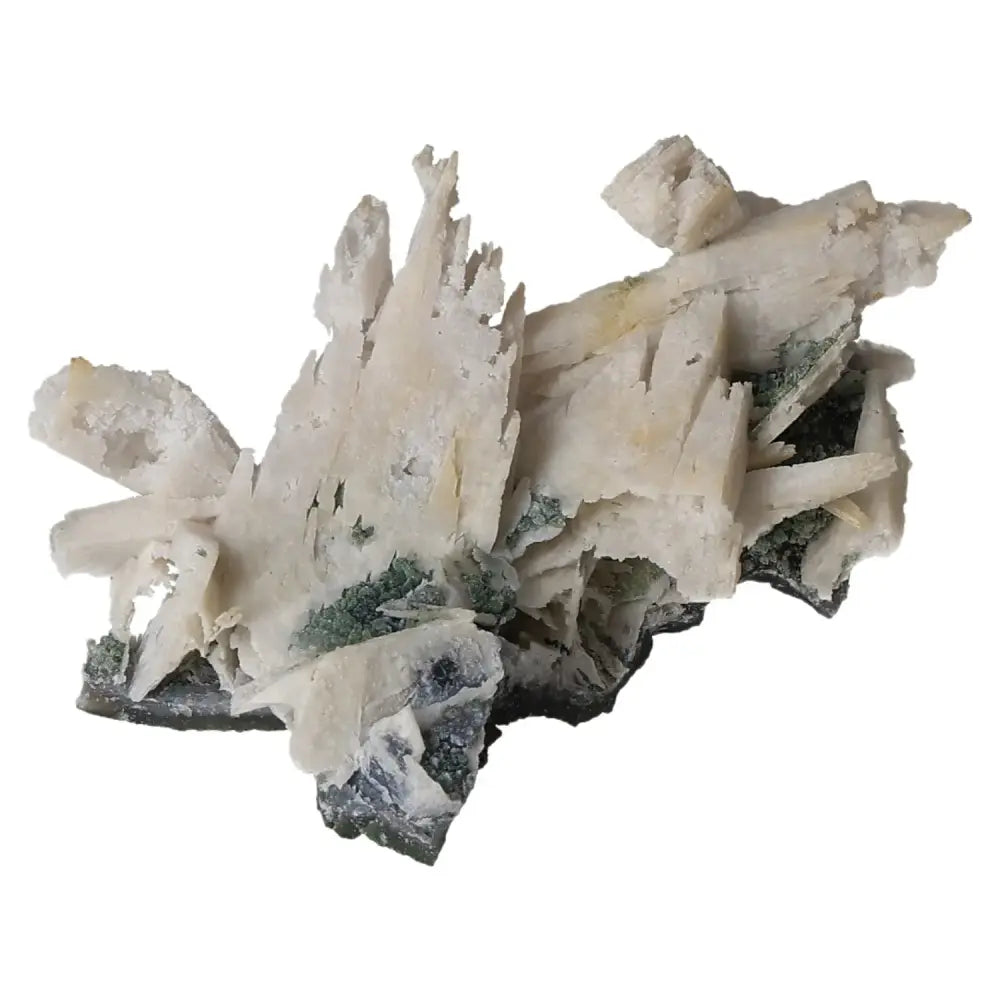 Quartz pseudomorph after zeolite mineral specimen from Sylvia Crystals, showcasing unique geological transformation.