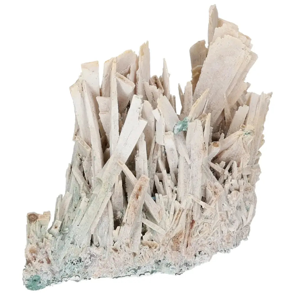 Quartz pseudomorph after zeolite mineral specimen showcasing transformation, available at Sylvia Crystals.