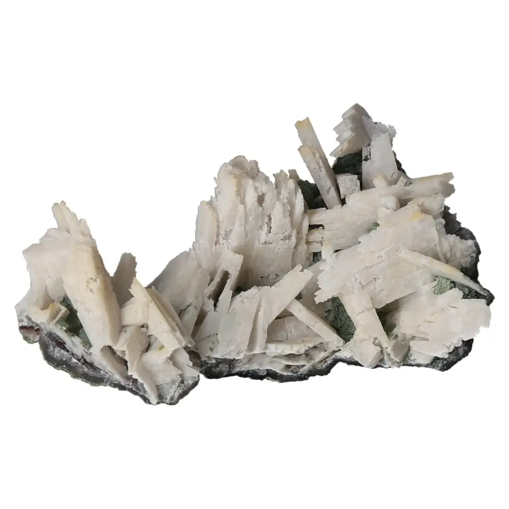 Quartz pseudomorph after zeolite specimen, showcasing rare mineral transformation with crystalline structure from Sylvia Crystals.