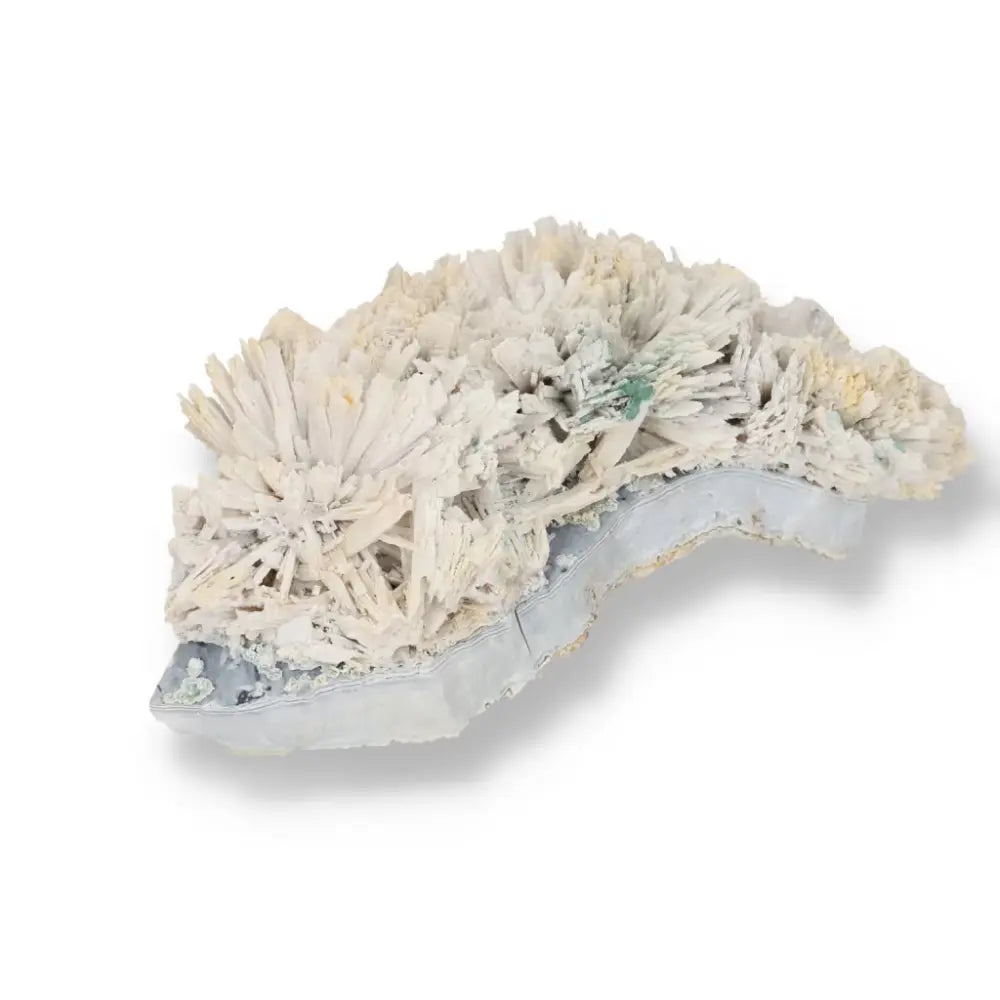Quartz Pseudomorph After Zeolite Mineral from Sylvia Crystals, showcasing rare natural transformation and unique crystal structure